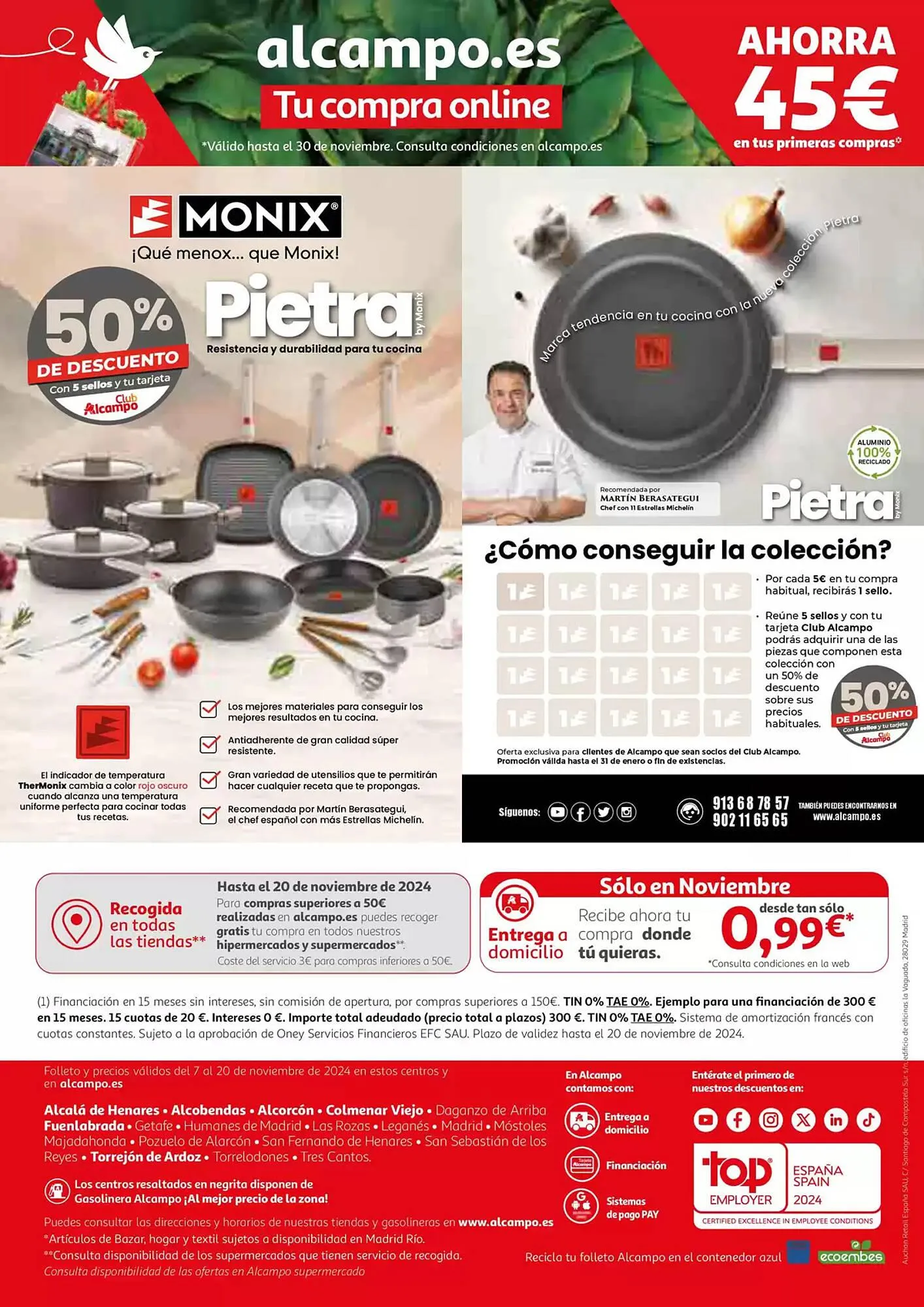 Catálogo de Folleto Alcampo 7 de noviembre al 20 de noviembre 2024 - Página 38
