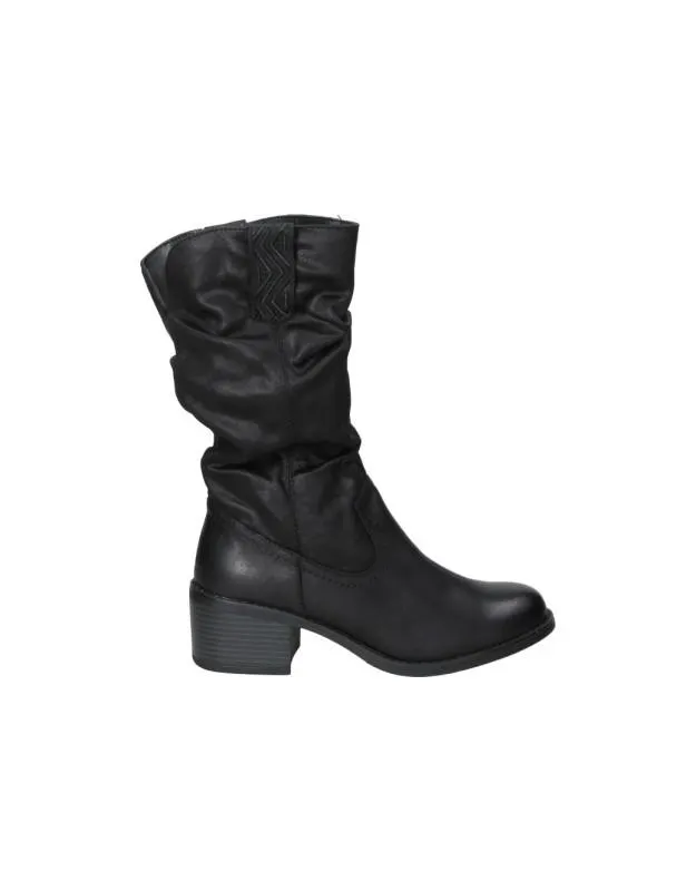Mustang MTNG negro 52761 botas para mujer