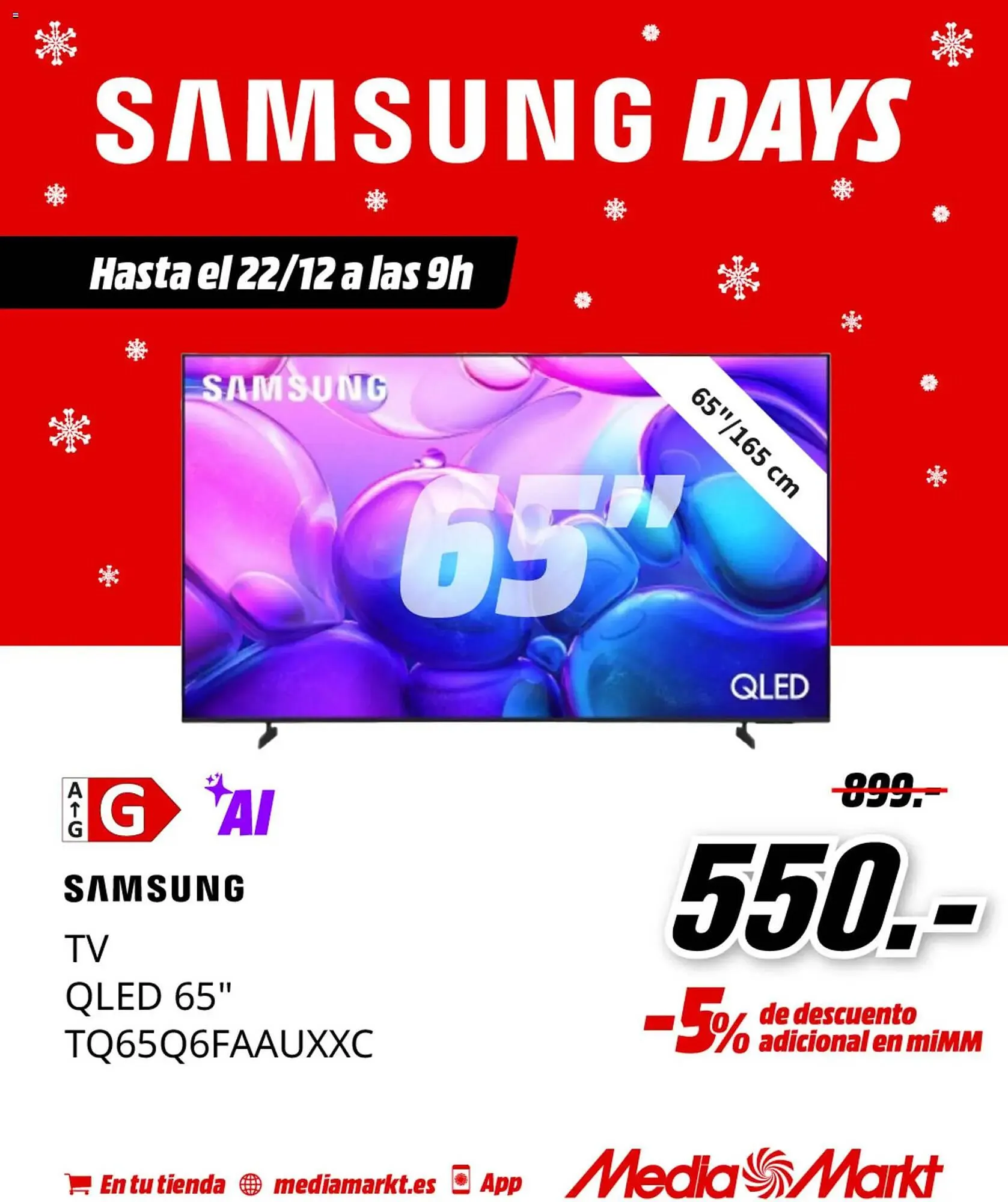 Catálogo de Folleto MediaMarkt 18 de diciembre al 22 de diciembre 2025 - Página 3