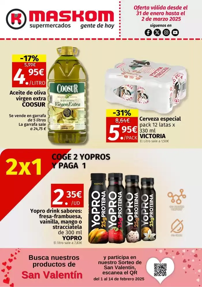 Oferta válida desde el 31 de enero hasta el 2 de marzo 2025 - 1