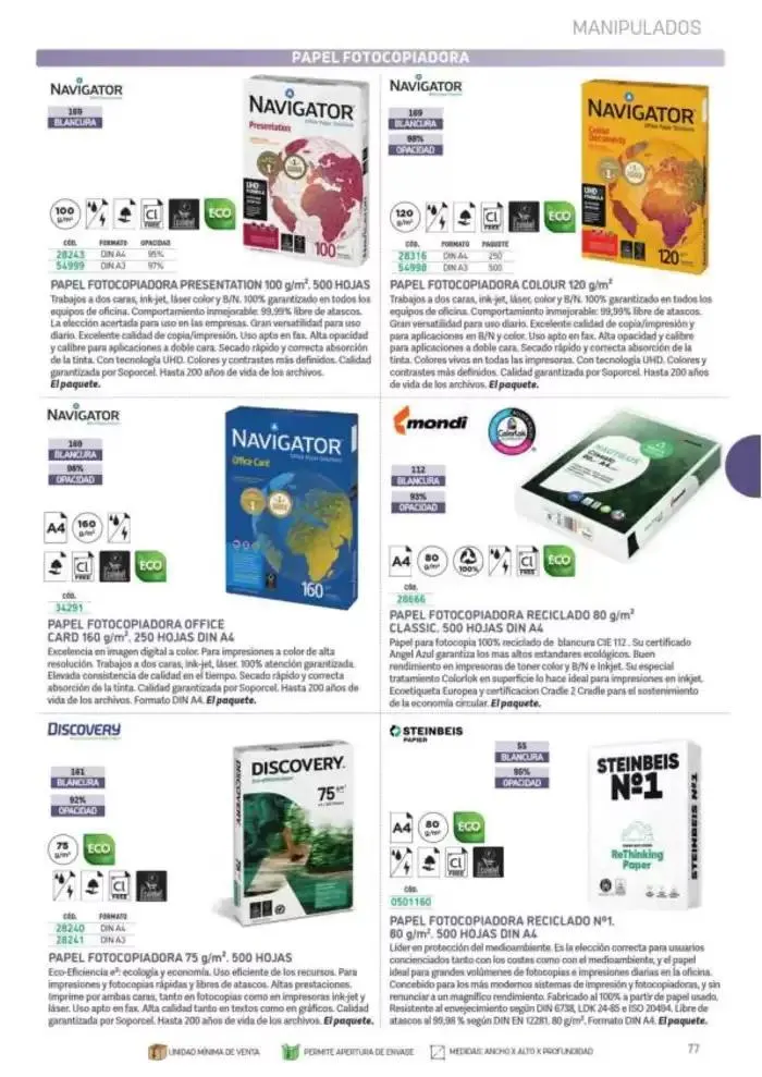 Catálogo de CATÁLOGO 2025 ESENCIAL OFICINA 22 de mayo al 31 de diciembre 2025 - Página 79