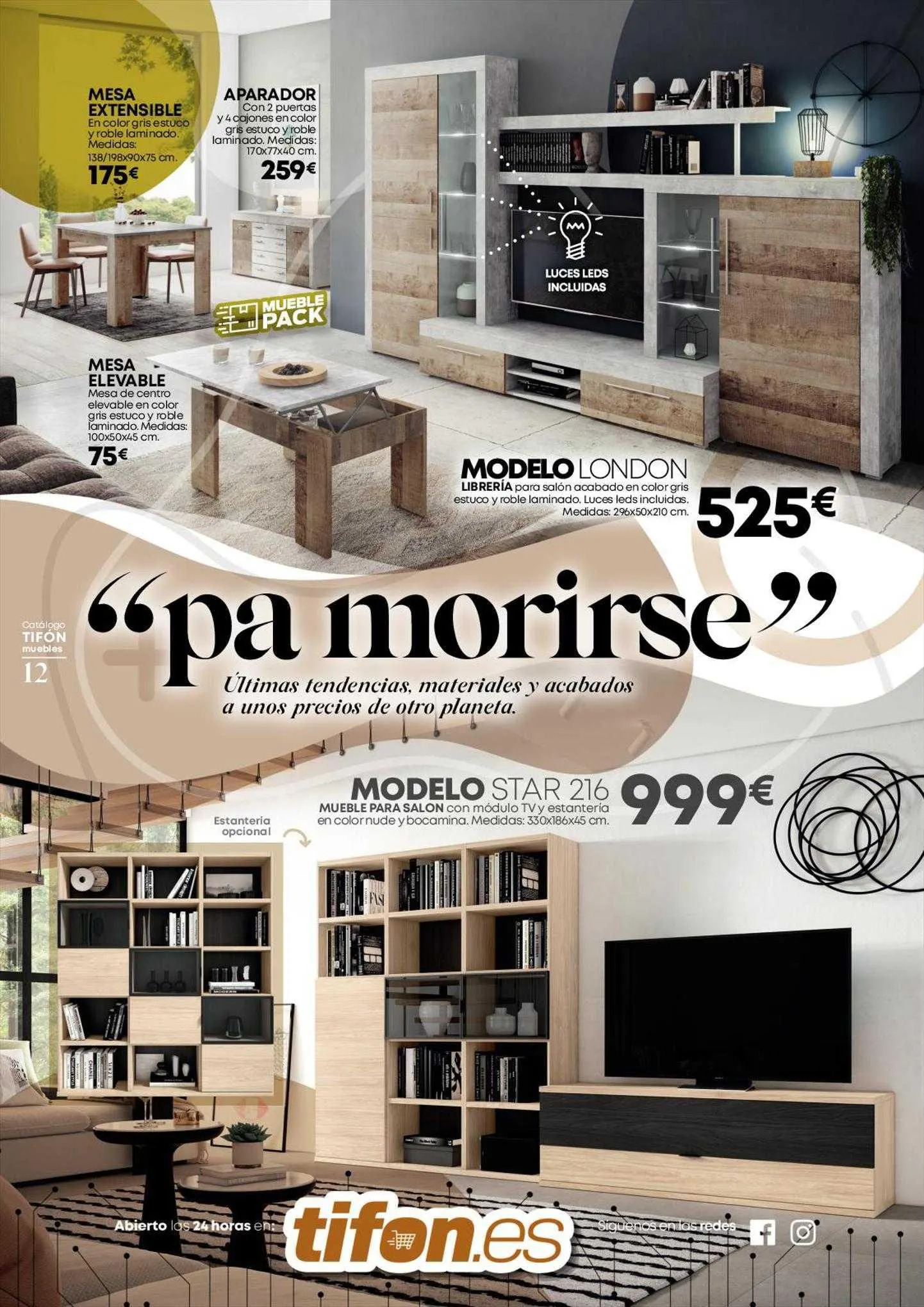 Catálogo de Tifon Hipermueble Folleto 25 de julio al 29 de febrero 2024 - Página 12