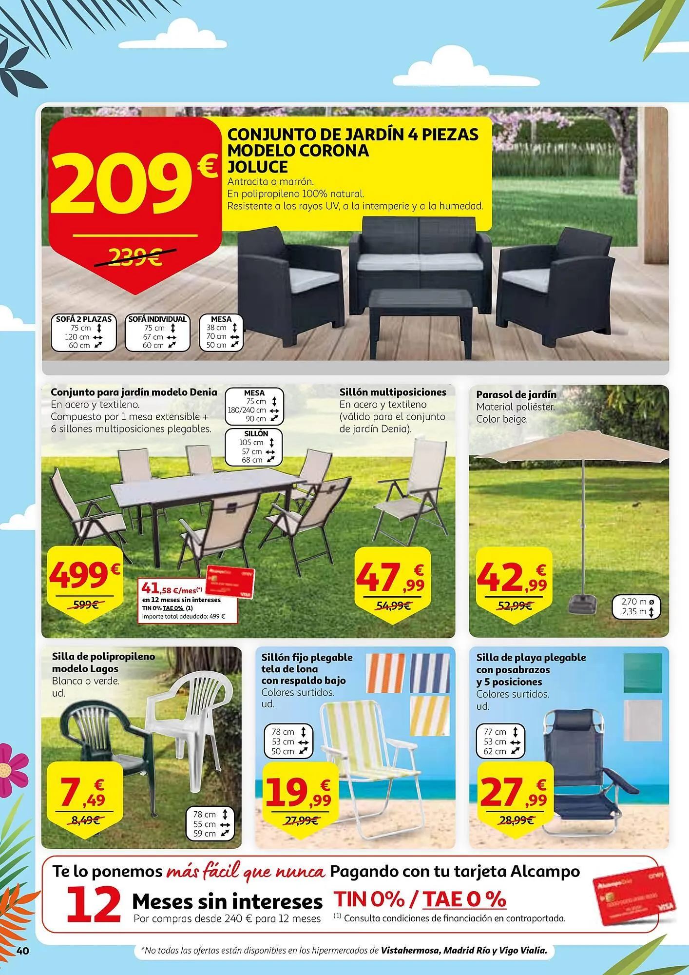 Catálogo de Folleto Alcampo 17 de junio al 30 de junio 2025 - Página 40