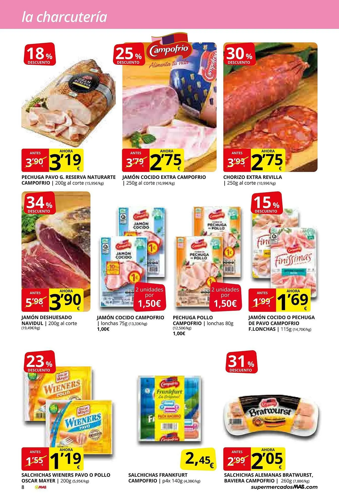 Catálogo de Folleto Supermercados MAS 27 de junio al 31 de julio 2025 - Página 8