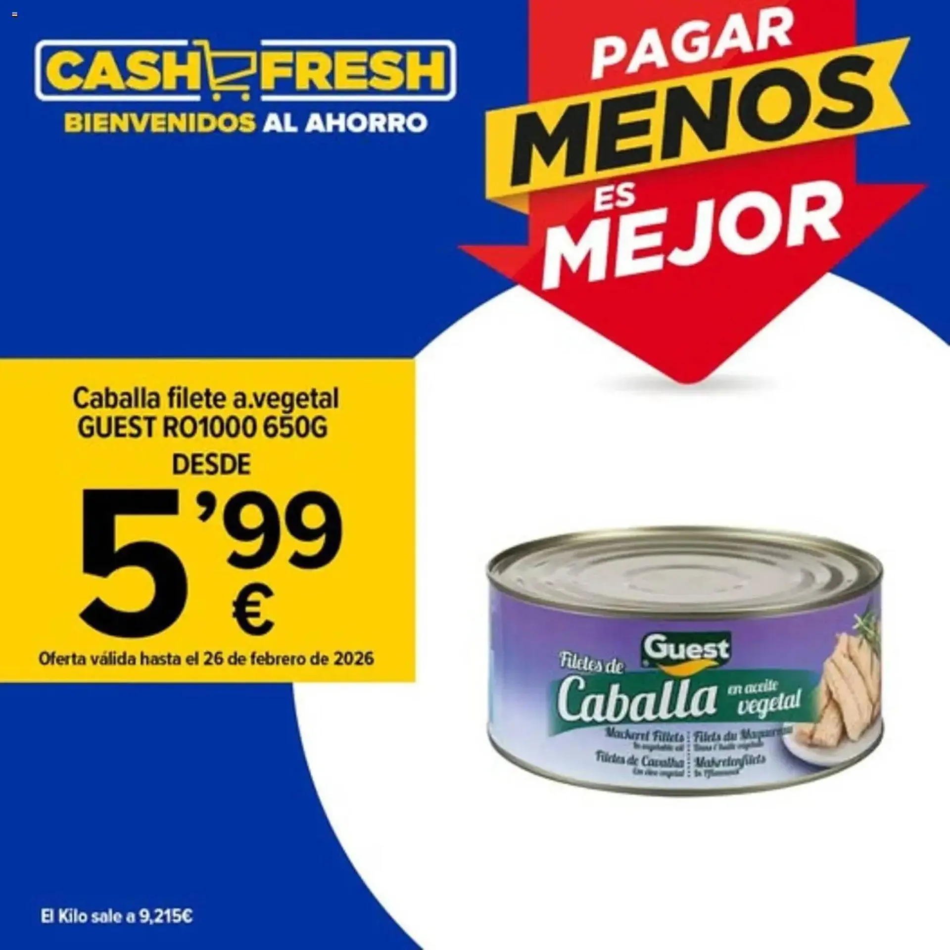 Catálogo de Folleto Cash Fresh 9 de febrero al 26 de febrero 2026 - Página 3