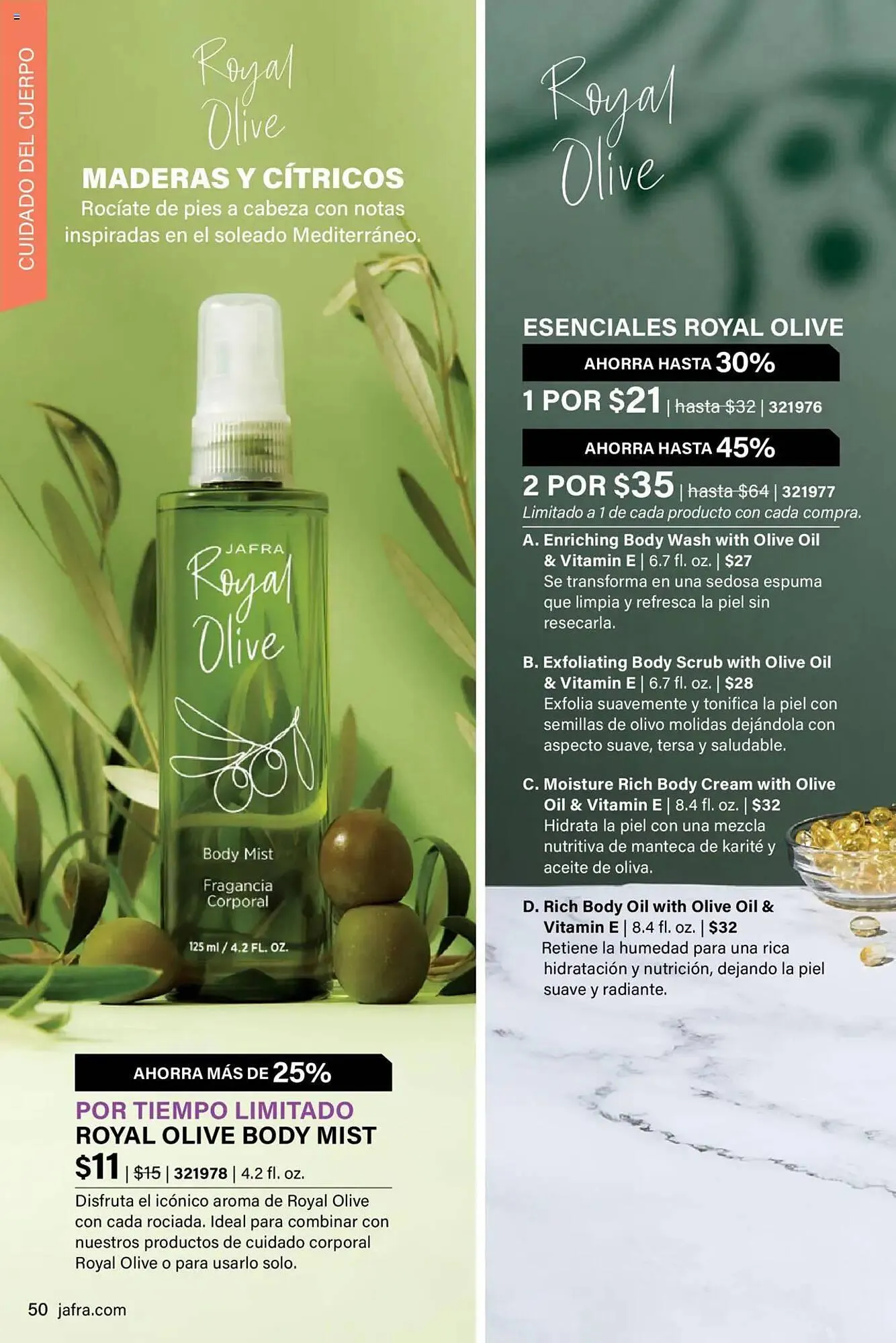 Catálogo de Folleto JAFRA 1 de mayo al 31 de mayo 2025 - Página 50