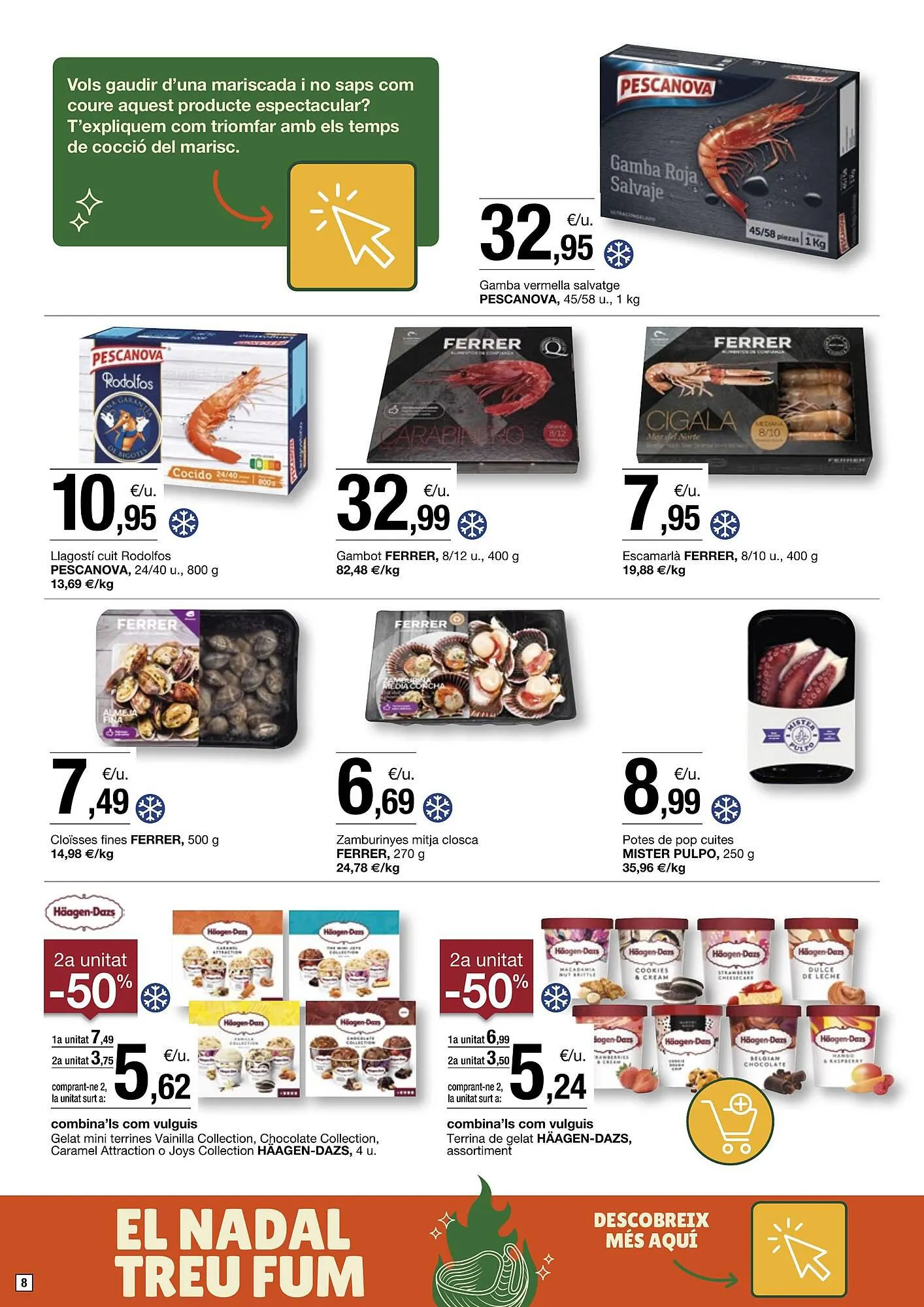 Catálogo de Folleto BonpreuEsclat 19 de diciembre al 8 de enero 2024 - Página 8
