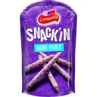 Mini fuet en stick CAMPOFRÍO, bolsa 50 g