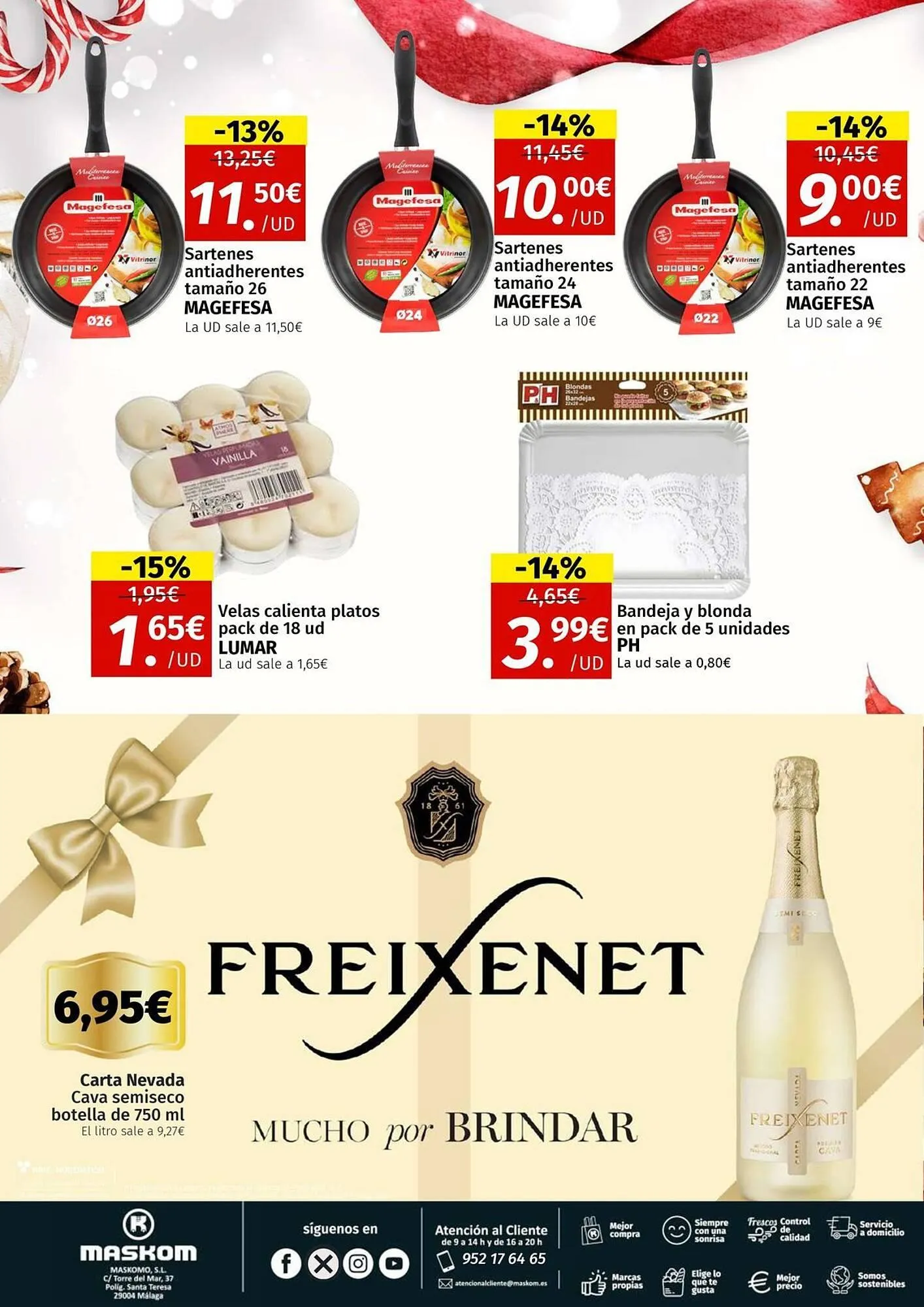 Catálogo de Folleto Maskom Supermercados 28 de noviembre al 5 de enero 2026 - Página 32