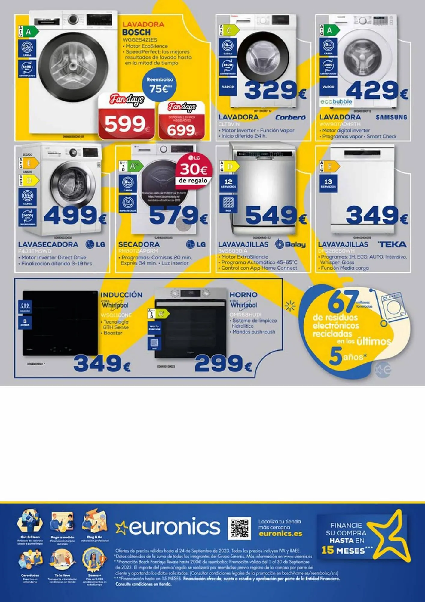 Catálogo de Folleto Euronics 29 de agosto al 24 de septiembre 2023 - Página 4
