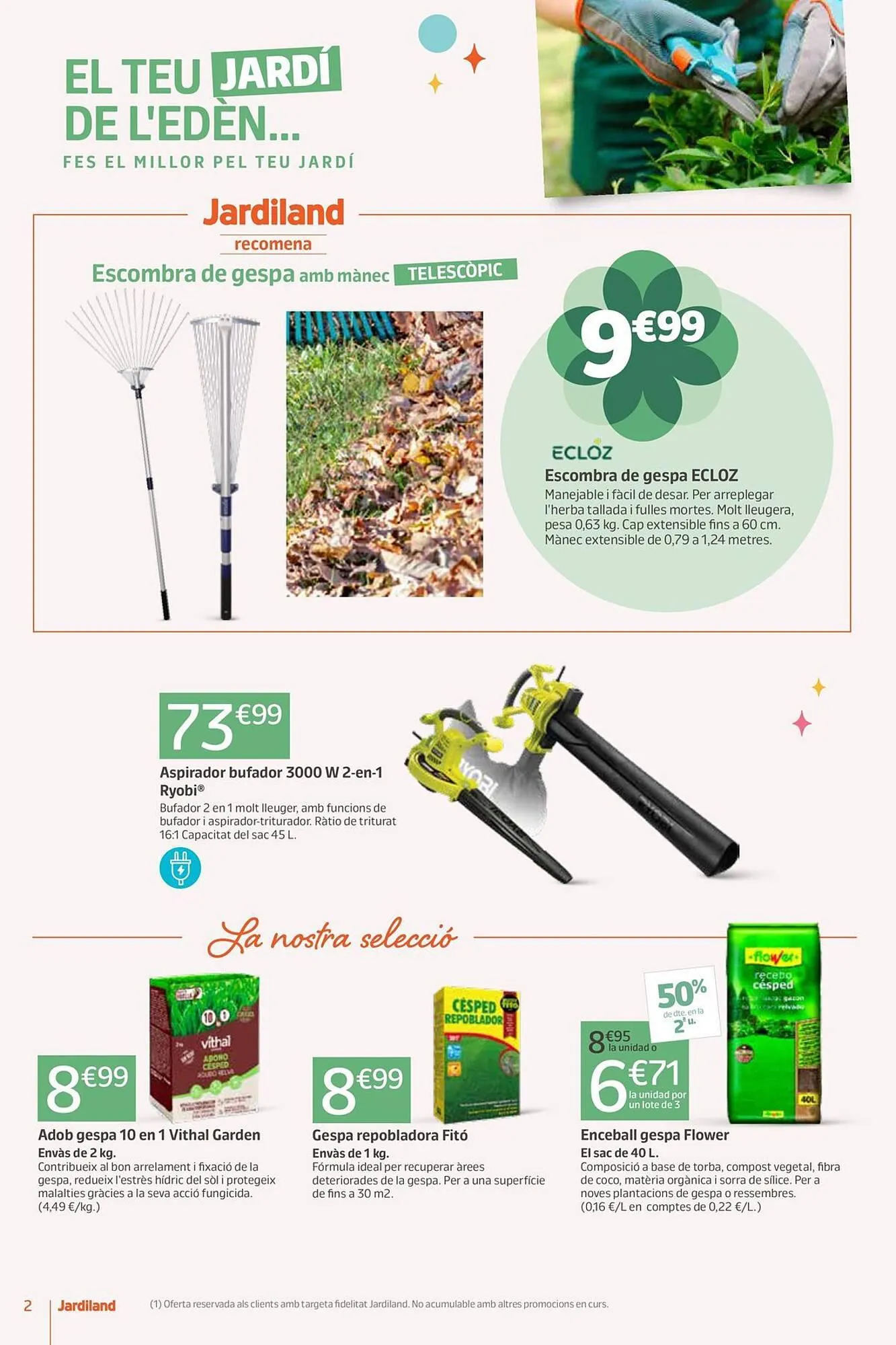 Catálogo de Folleto Jardiland 28 de septiembre al 8 de octubre 2023 - Página 2