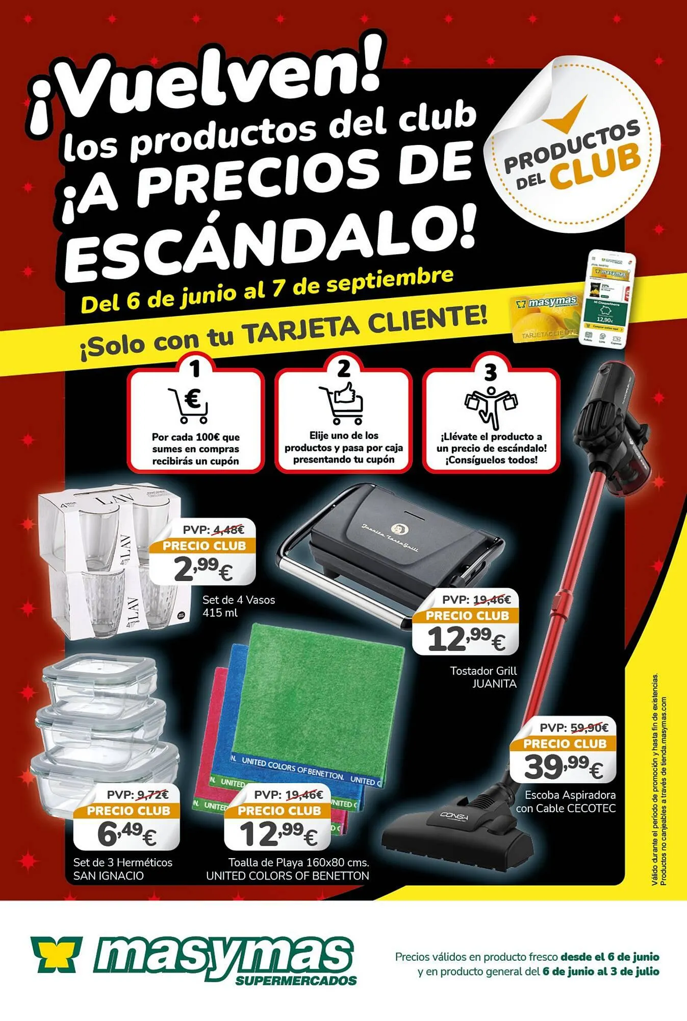 Catálogo de Folleto Masymas 6 de junio al 3 de julio 2025 - Página 1