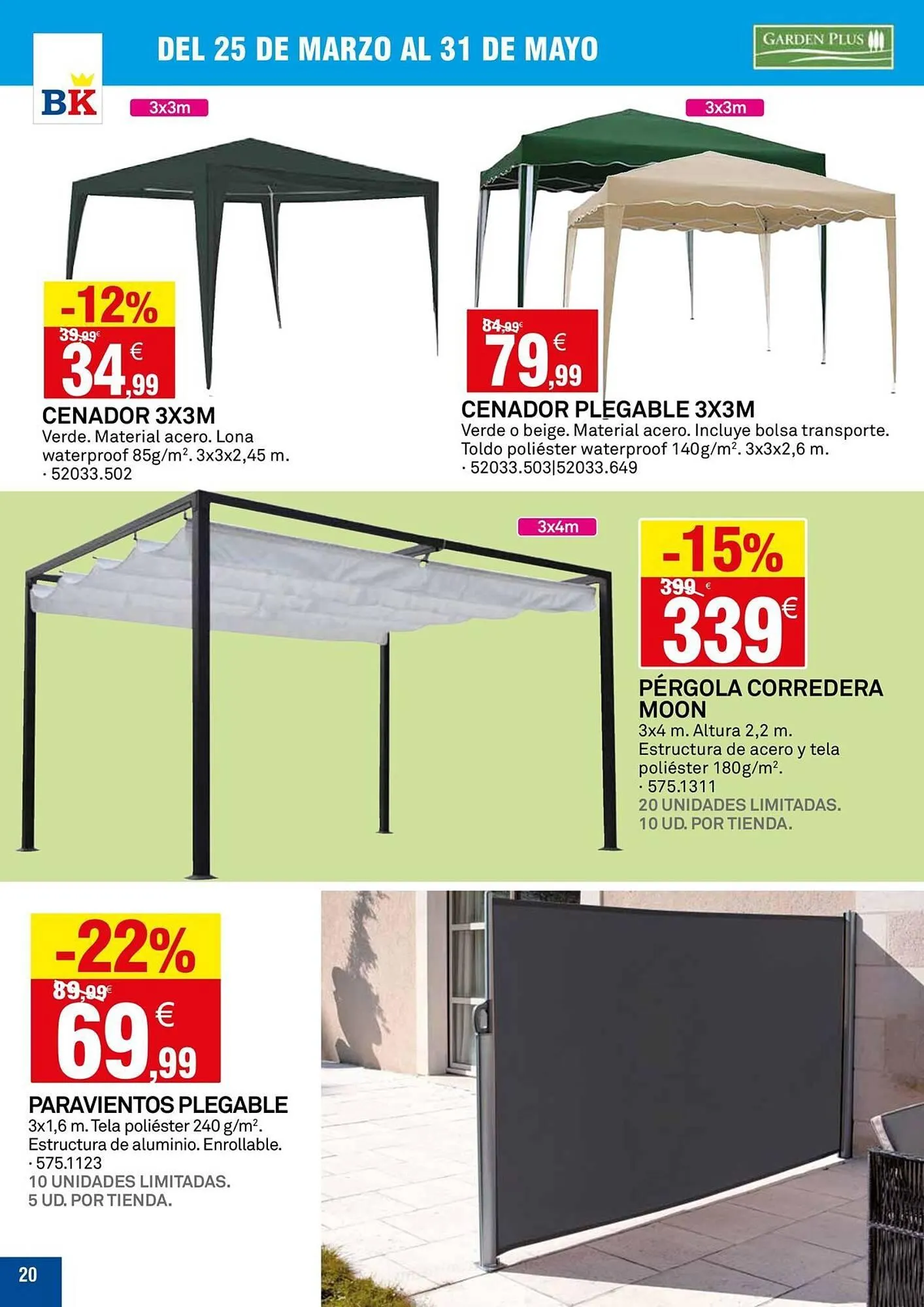 Catálogo de Catálogo Bricoking 25 de marzo al 31 de mayo 2026 - Página 20