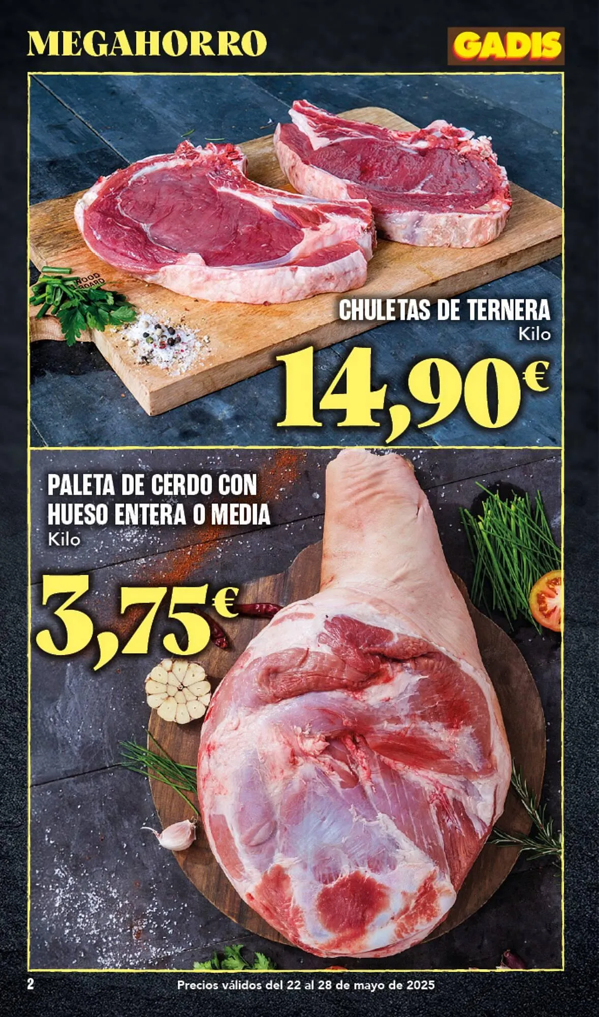 Catálogo de Folleto Gadis 22 de mayo al 28 de mayo 2025 - Página 2
