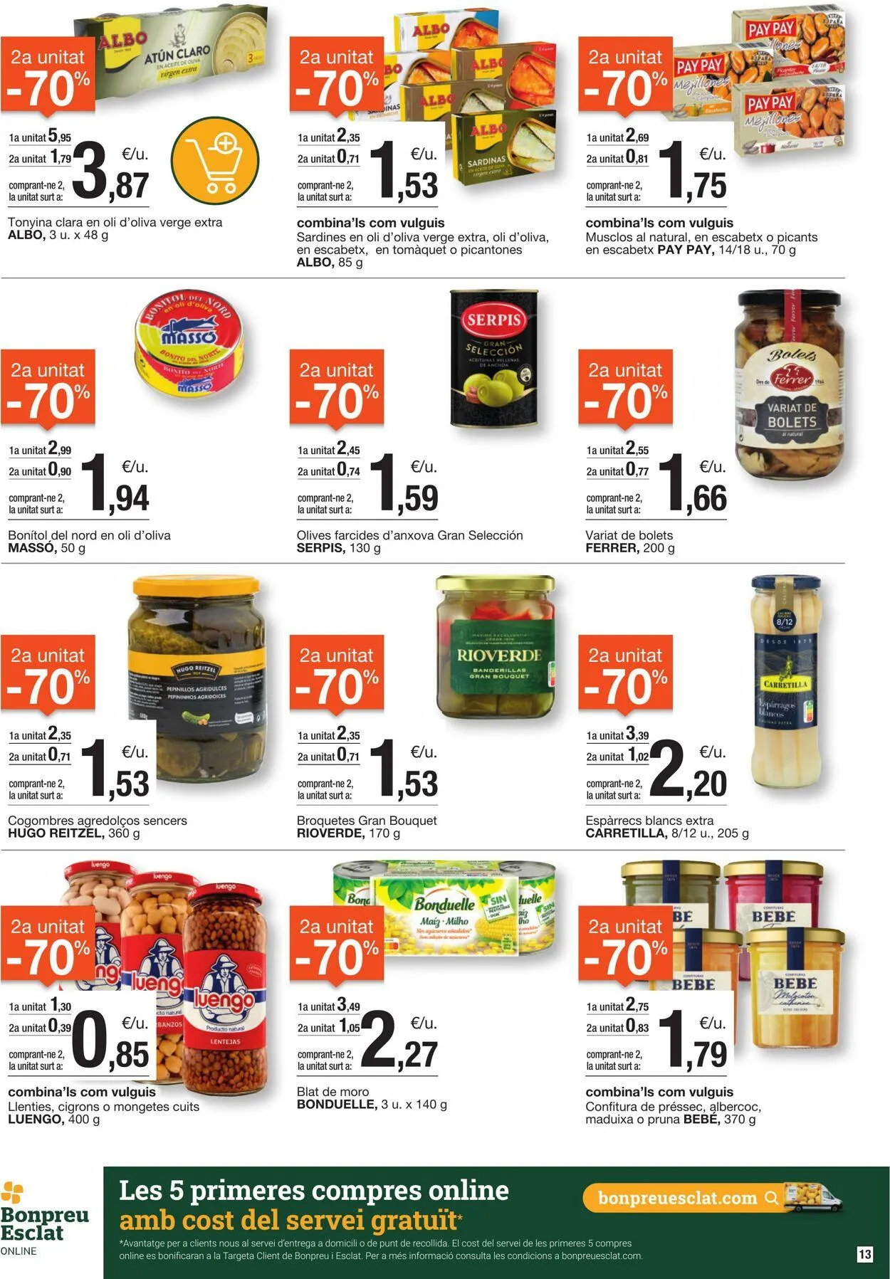 Catálogo de Bonpreu Oferta actual 28 de marzo al 11 de abril 2025 - Página 13