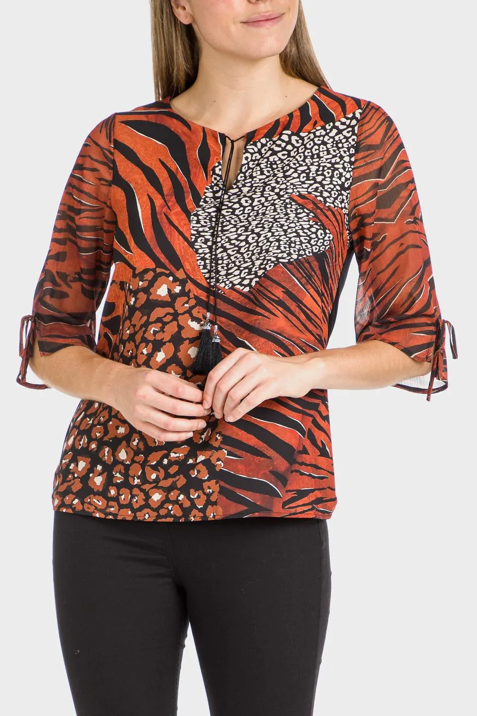 Blouse animal print