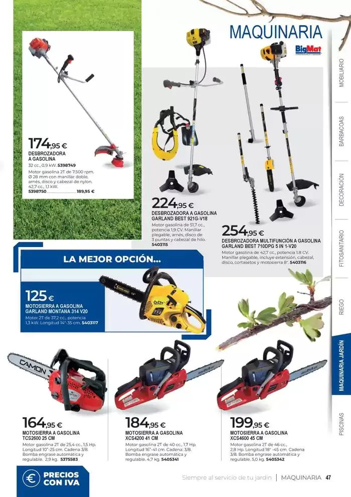 Catálogo de La oferta más grande con el asesoramiento más profesional 19 de marzo al 31 de julio 2025 - Página 47