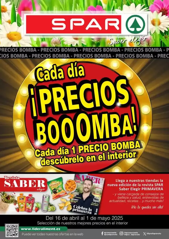 Catálogo de SPAR oferta 2ª abril 16 de abril al 1 de mayo 2025 - Página 1