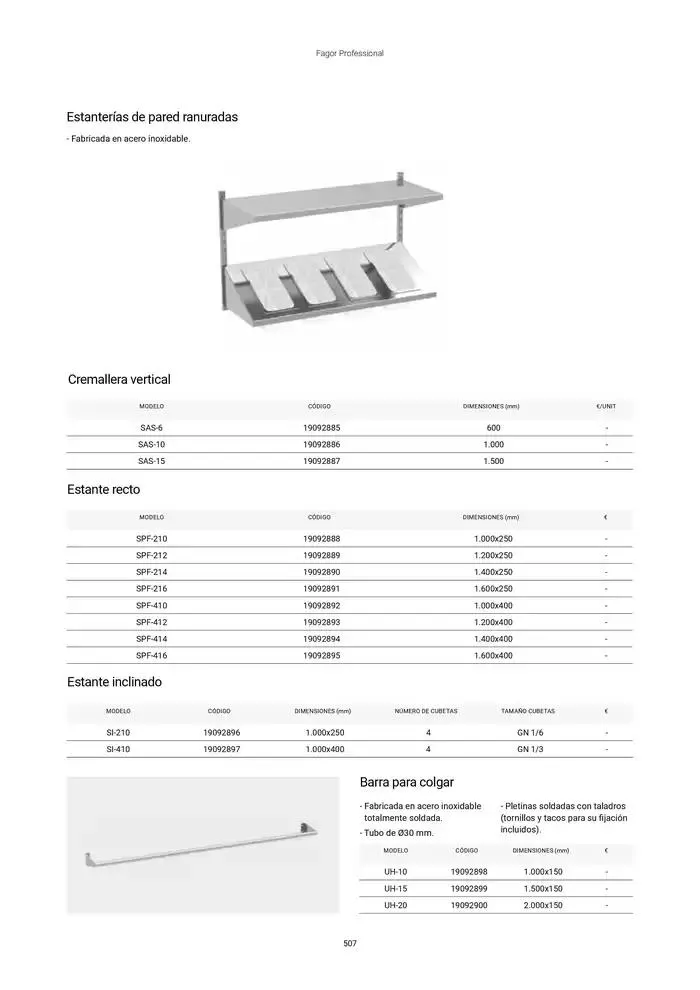 Catálogo de Catálogo Hostelería y Restauración 3 de marzo al 3 de junio 2025 - Página 508