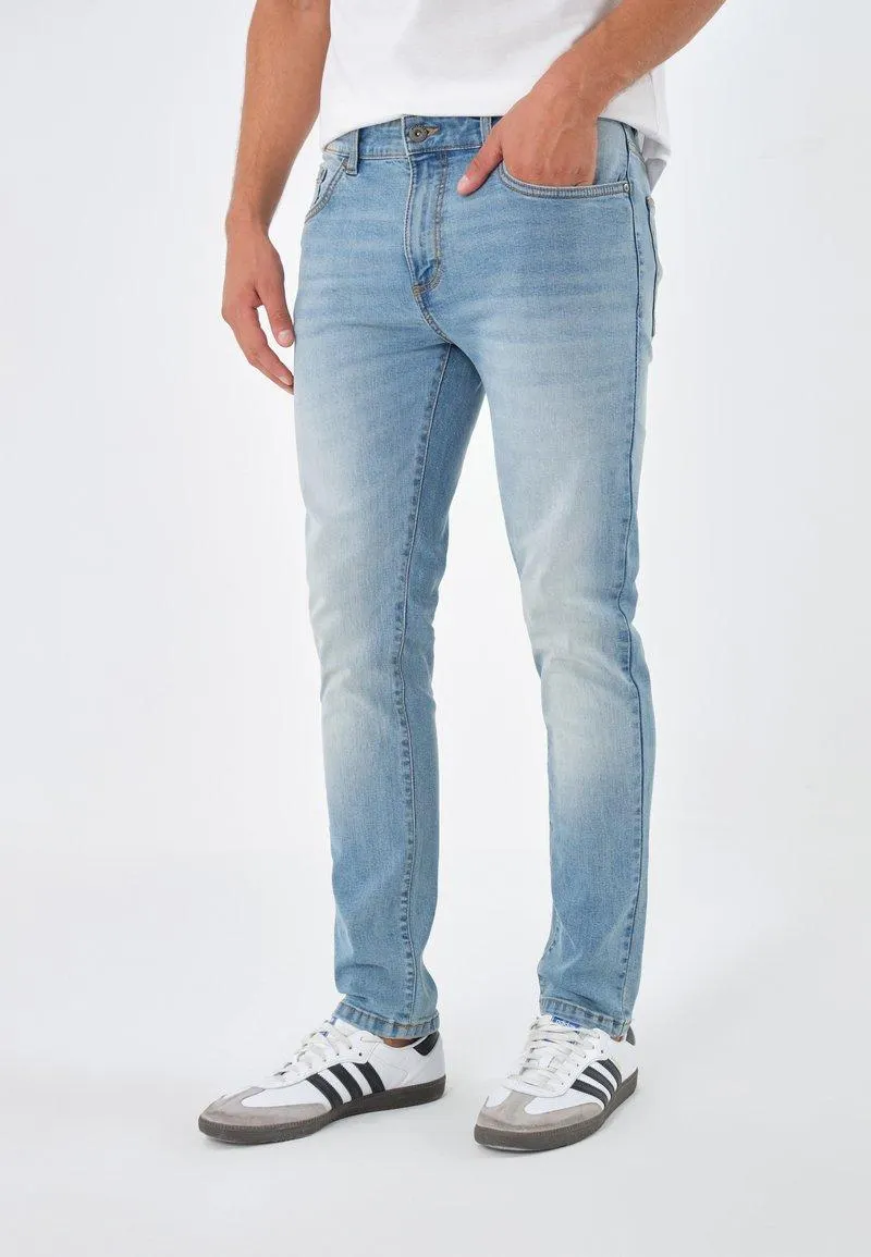 Vaqueros slim fit - light blue