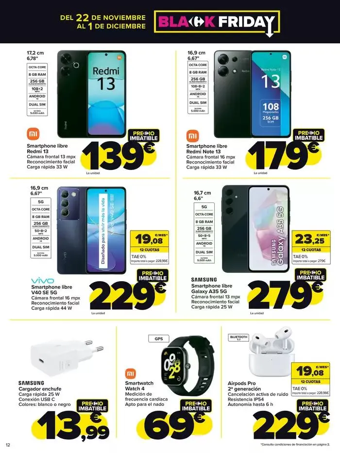Catálogo de Black Friday 22 de noviembre al 1 de diciembre 2024 - Página 12