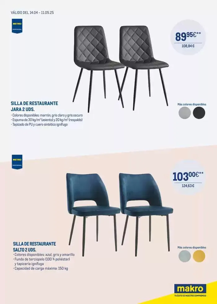 Catálogo de AMPLIO SURTIDO EN MOBILIARIO - Marketplace online 15 de abril al 11 de mayo 2025 - Página 4