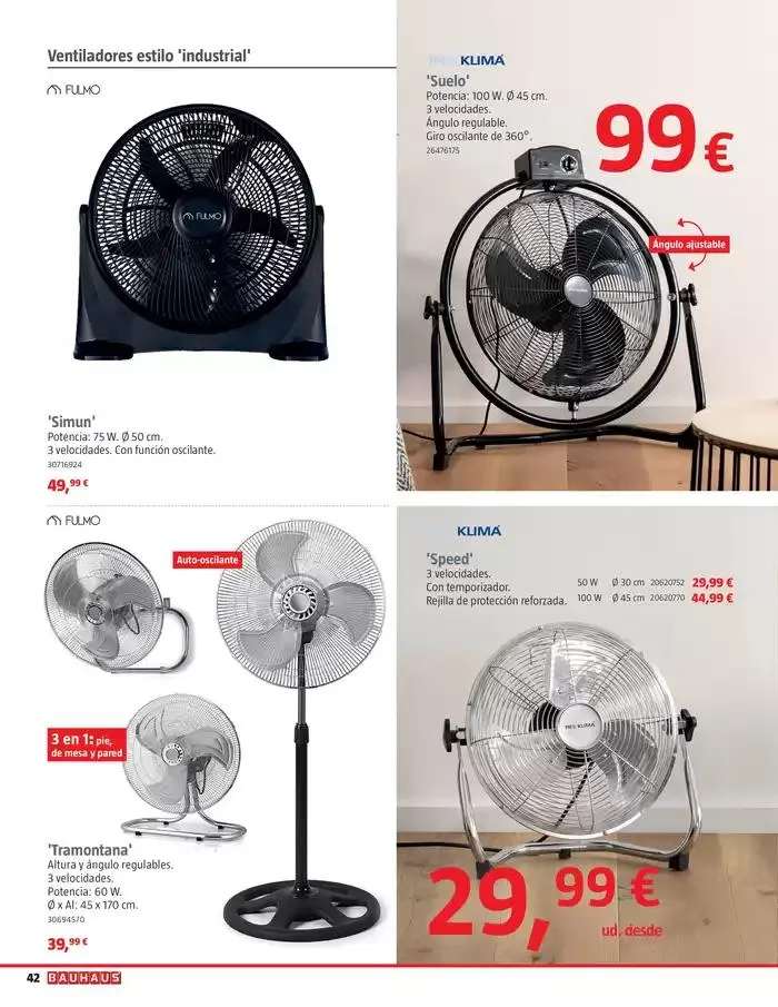 Catálogo de Clima. Soluciones de climatización 9 de abril al 9 de mayo 2025 - Página 42