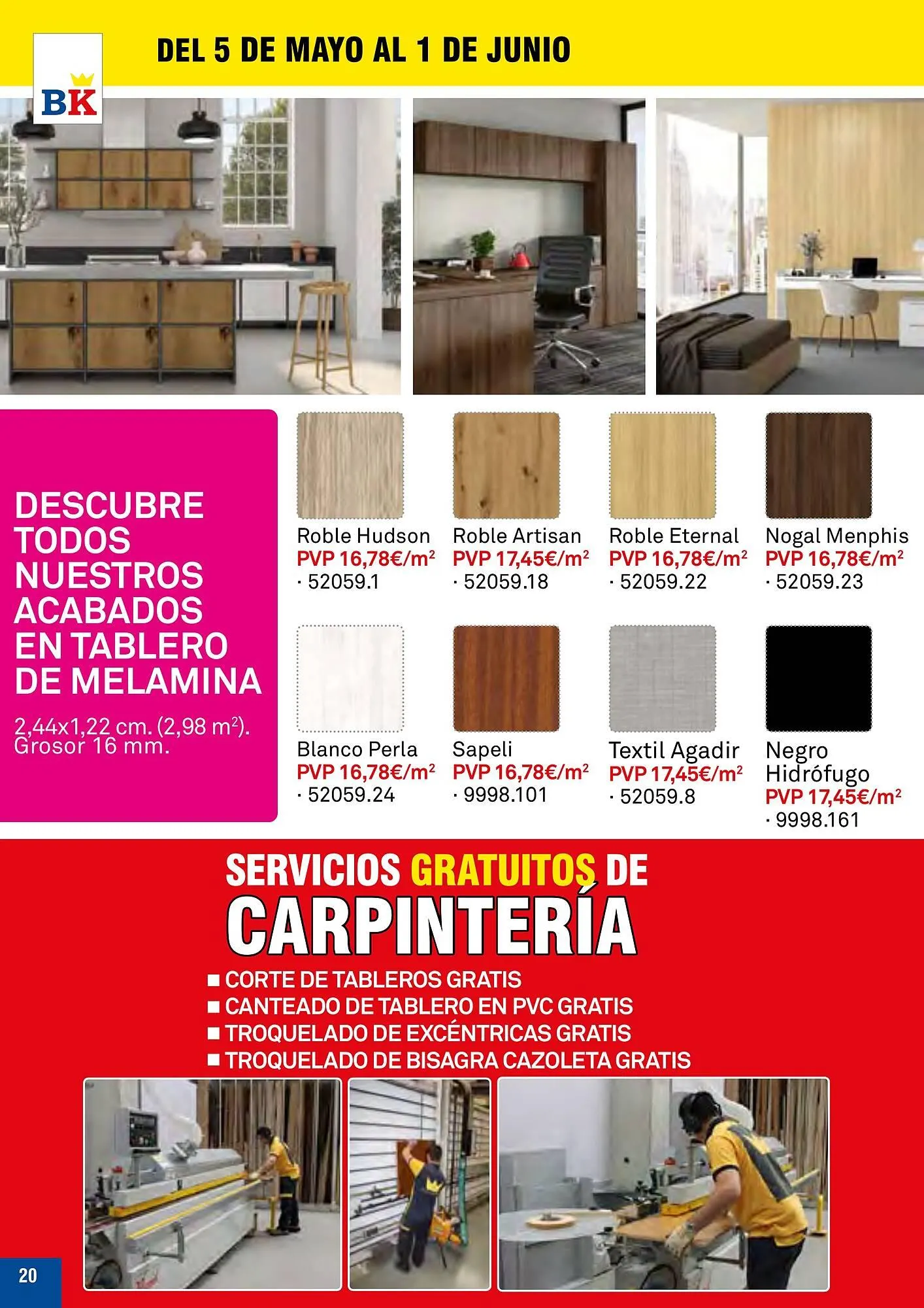 Catálogo de Folleto Bricoking 5 de mayo al 1 de junio 2025 - Página 20