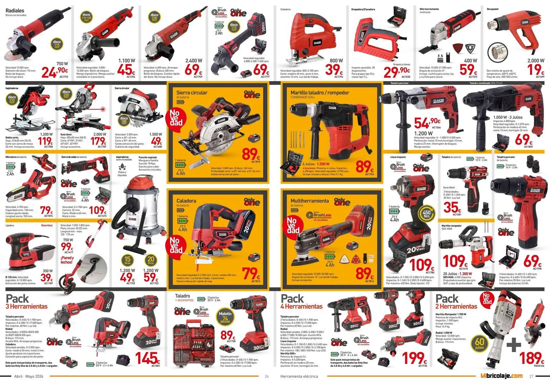 Catálogo de Catálogo Mi Bricolaje 8 de abril al 31 de mayo 2026 - Página 14