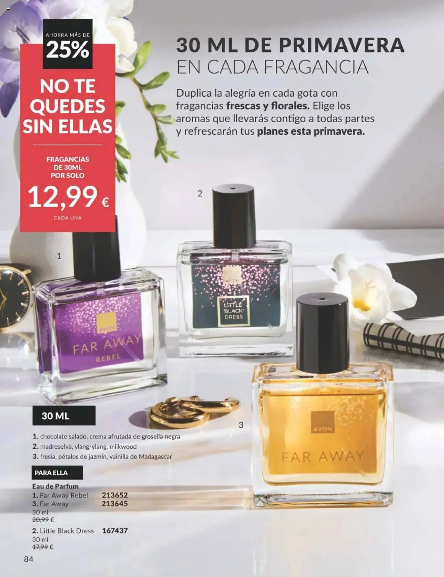 Catálogo de Folleto AVON 1 de abril al 30 de abril 2025 - Página 84