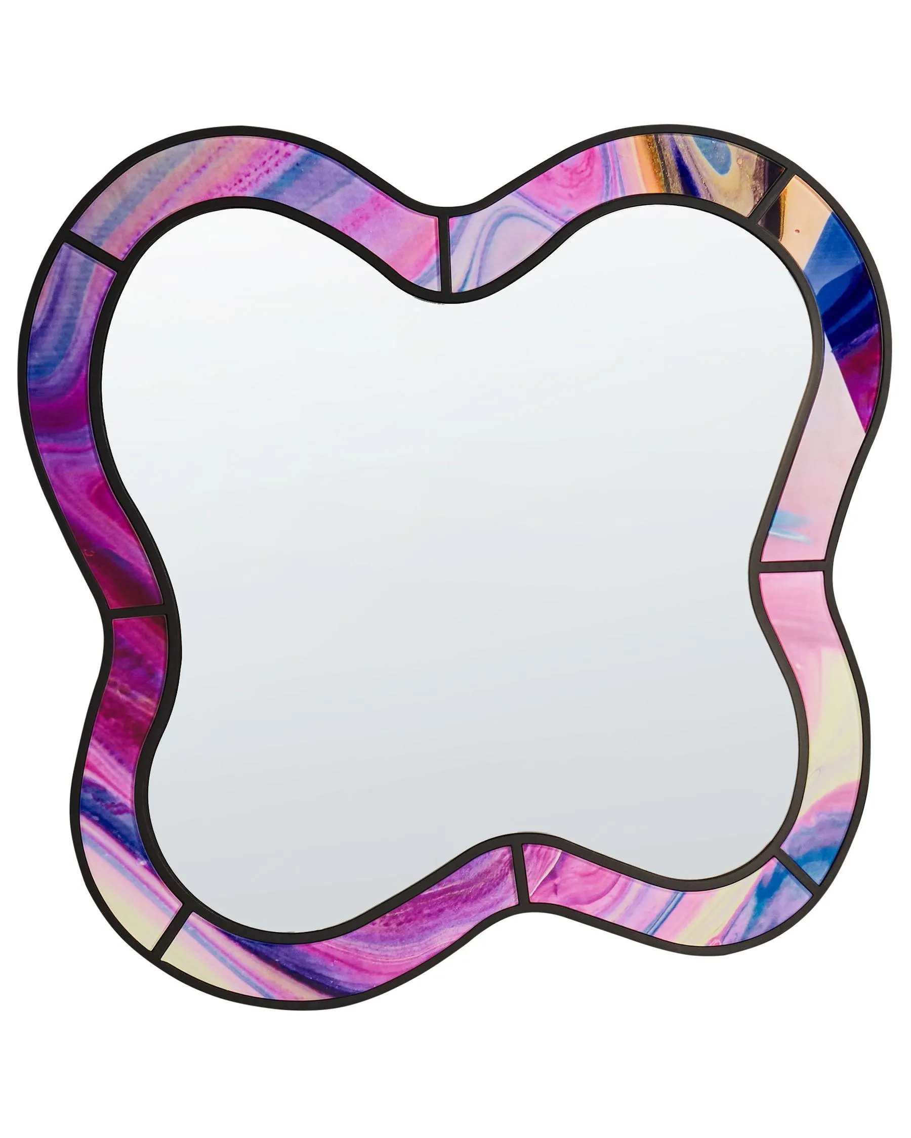 Espejo PULNOY 72 cm 80 cm Rosa