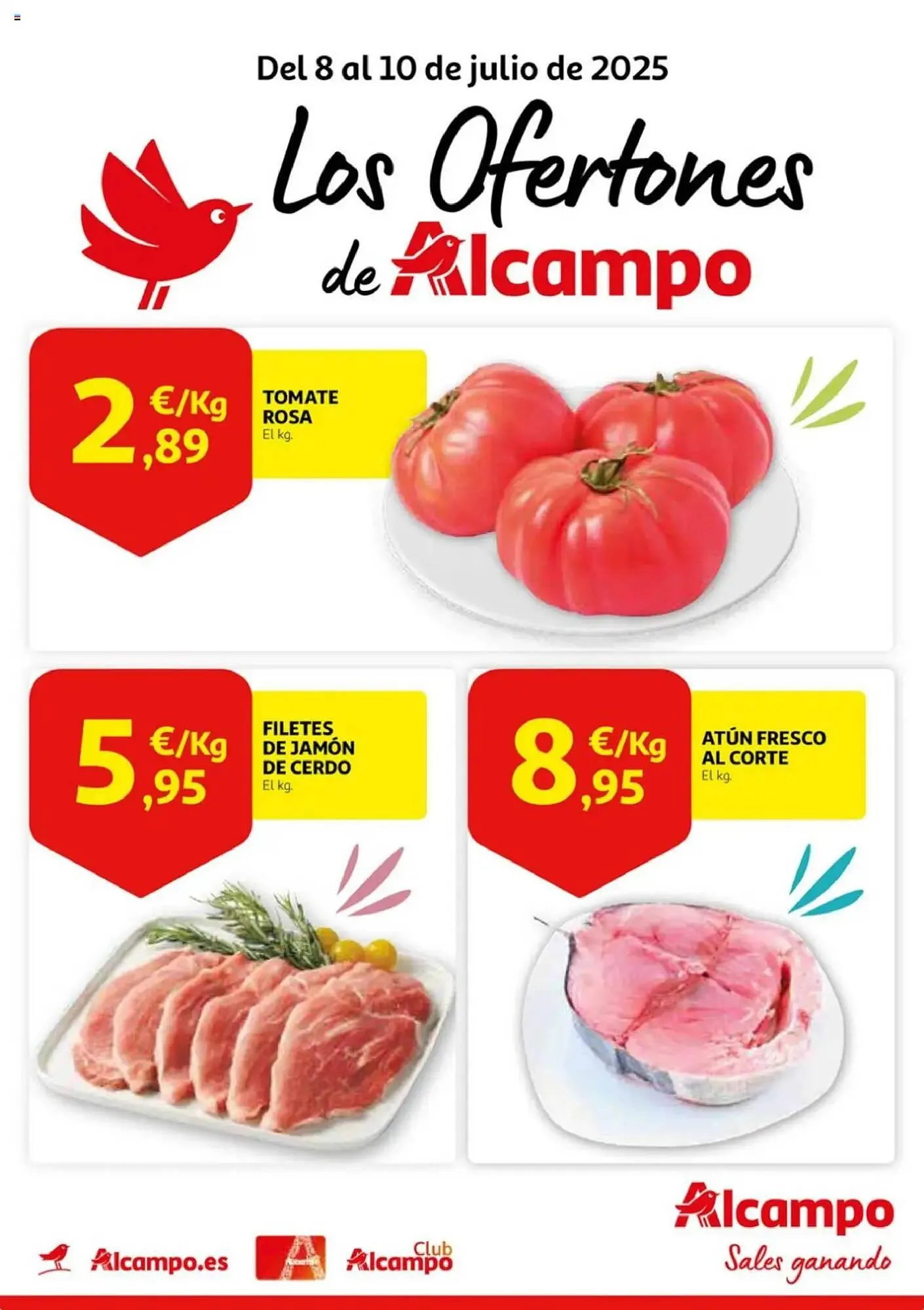 Catálogo de Folleto Alcampo 8 de julio al 10 de julio 2025 - Página 1