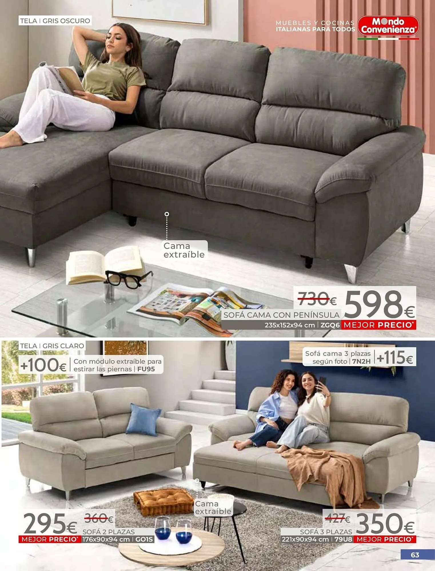 Catálogo de Catálogo Mondo Convenienza 2 de marzo al 31 de mayo 2026 - Página 65