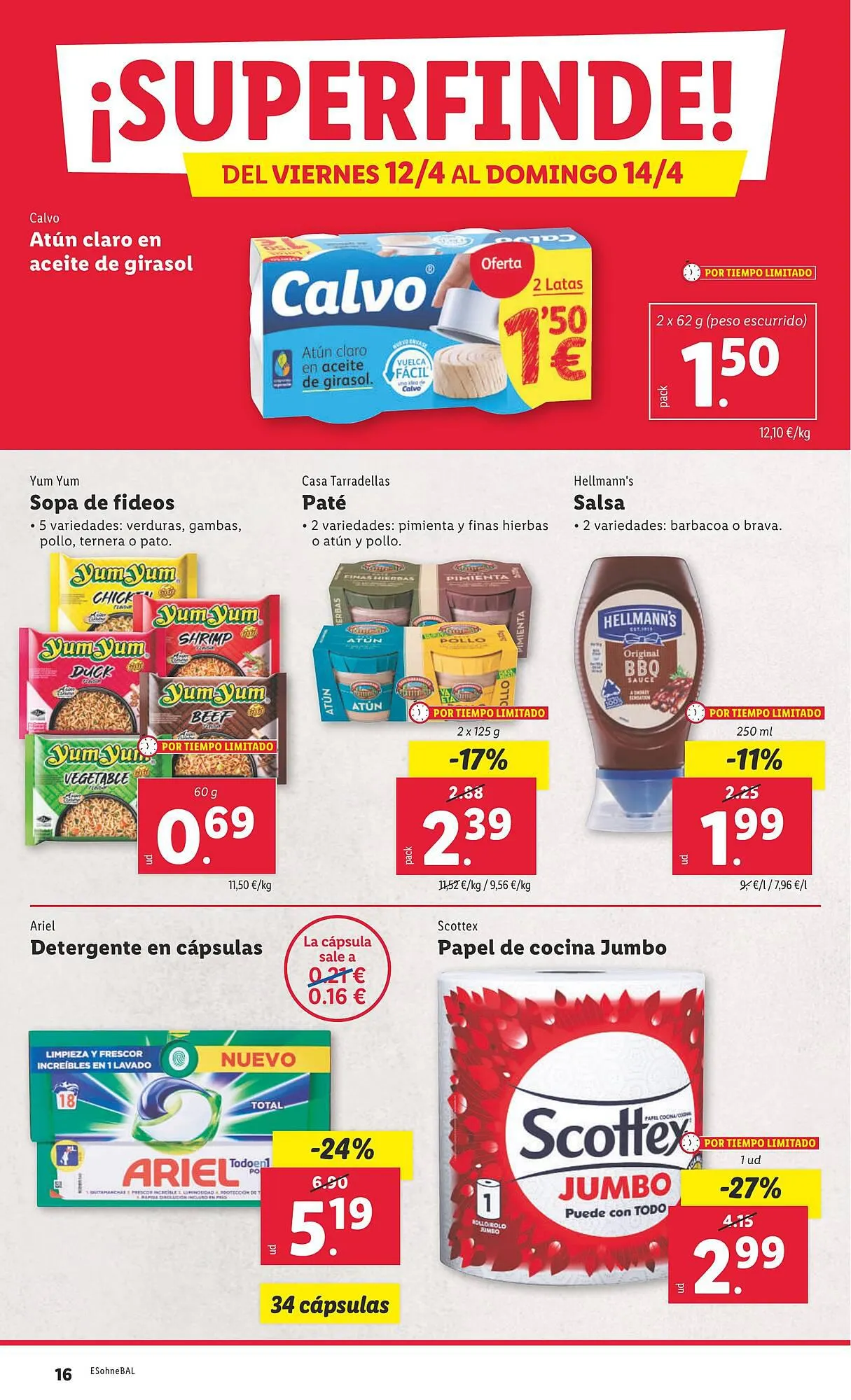 Catálogo de Folleto inLidl 8 de abril al 14 de abril 2024 - Página 34