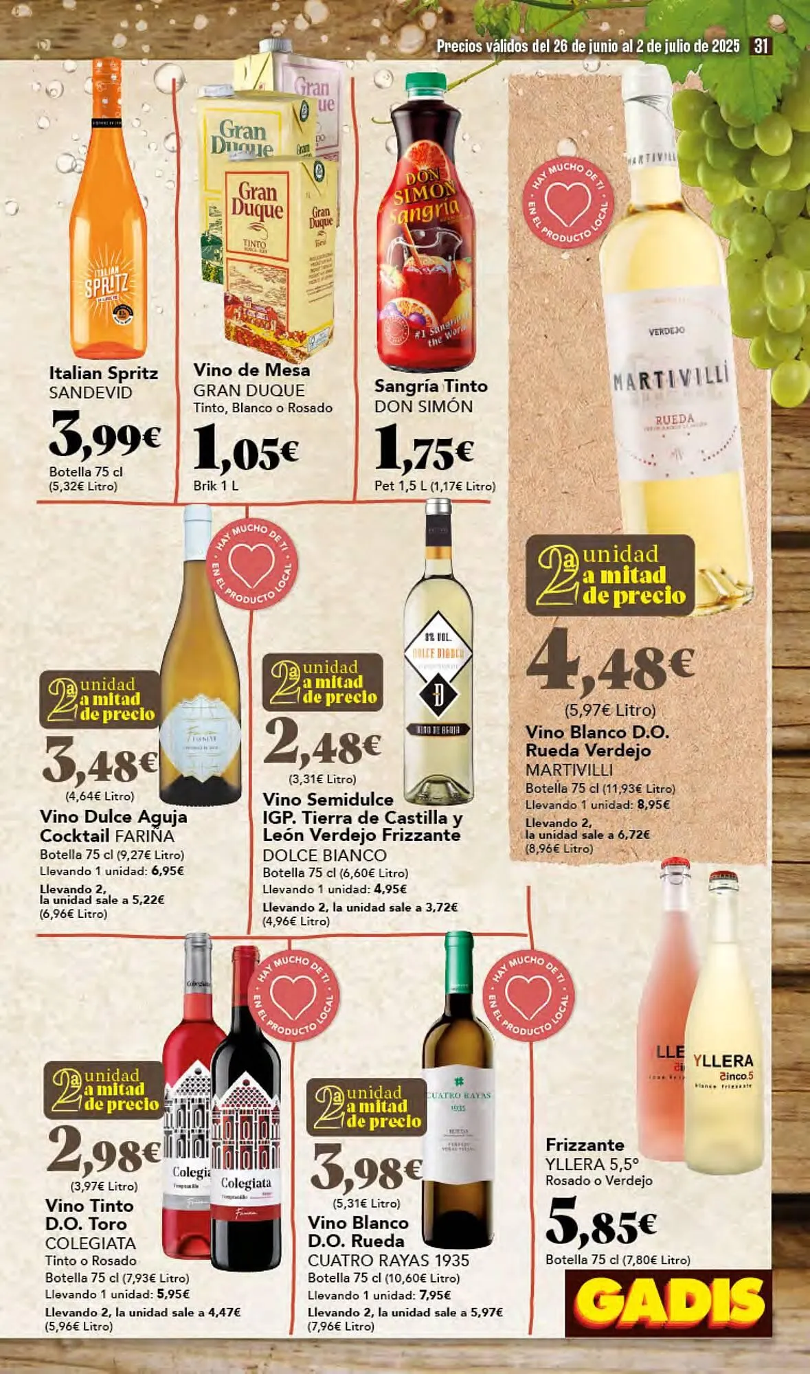 Catálogo de Folleto Gadis 26 de junio al 2 de julio 2025 - Página 31
