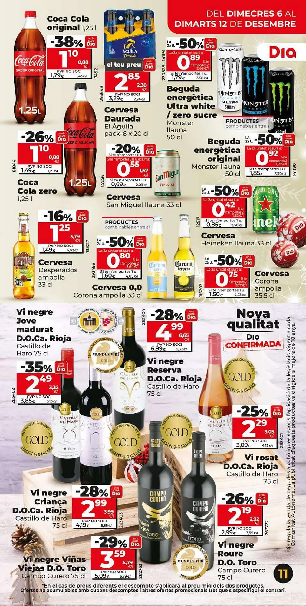 Catálogo de Folleto Dia 6 de diciembre al 12 de diciembre 2023 - Página 11