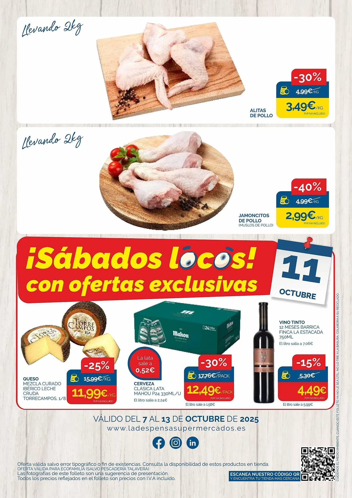 Catálogo de Folleto Cash Ecofamilia 7 de octubre al 13 de octubre 2025 - Página 4