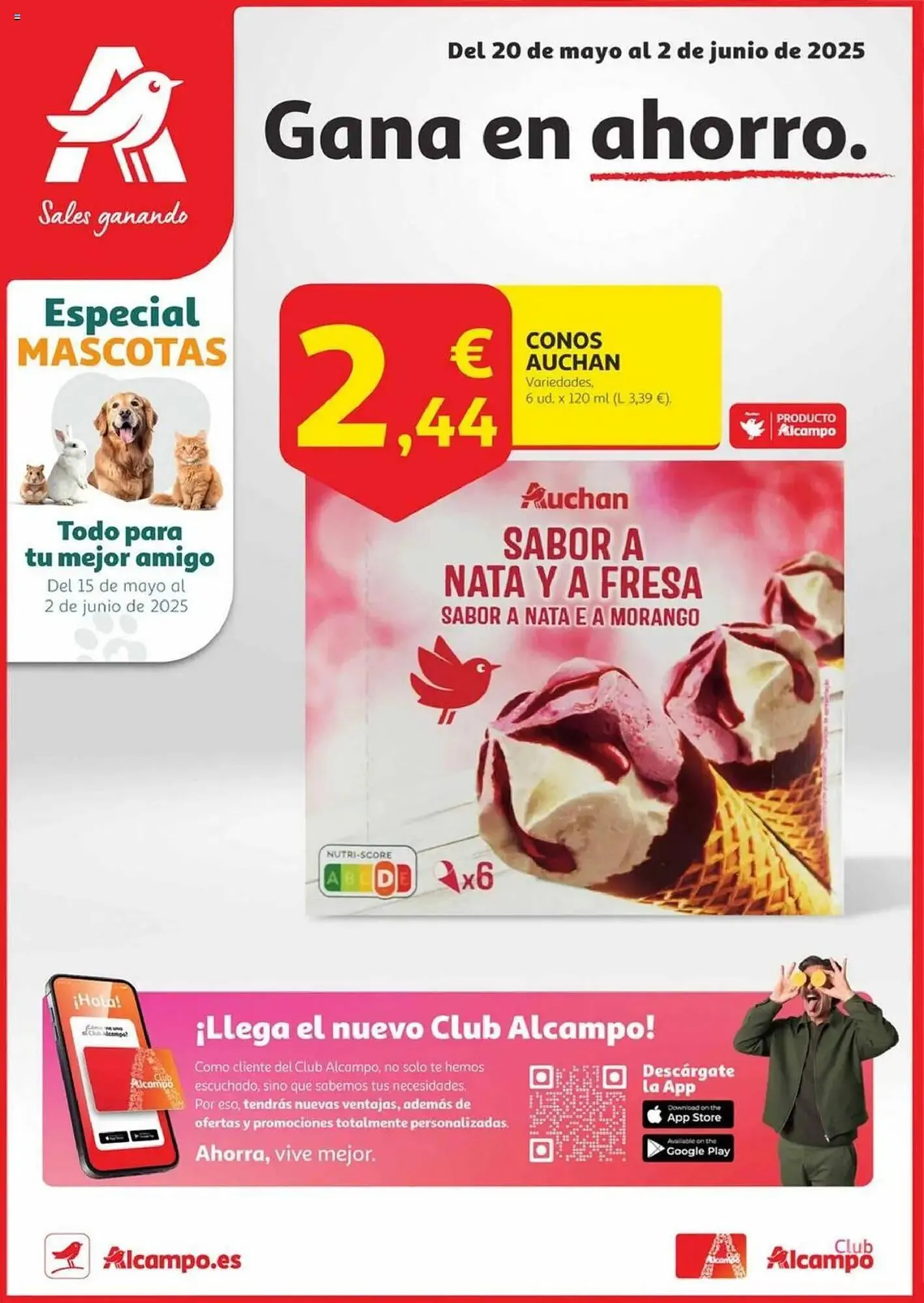 Catálogo de Folleto Alcampo 20 de mayo al 2 de junio 2025 - Página 1