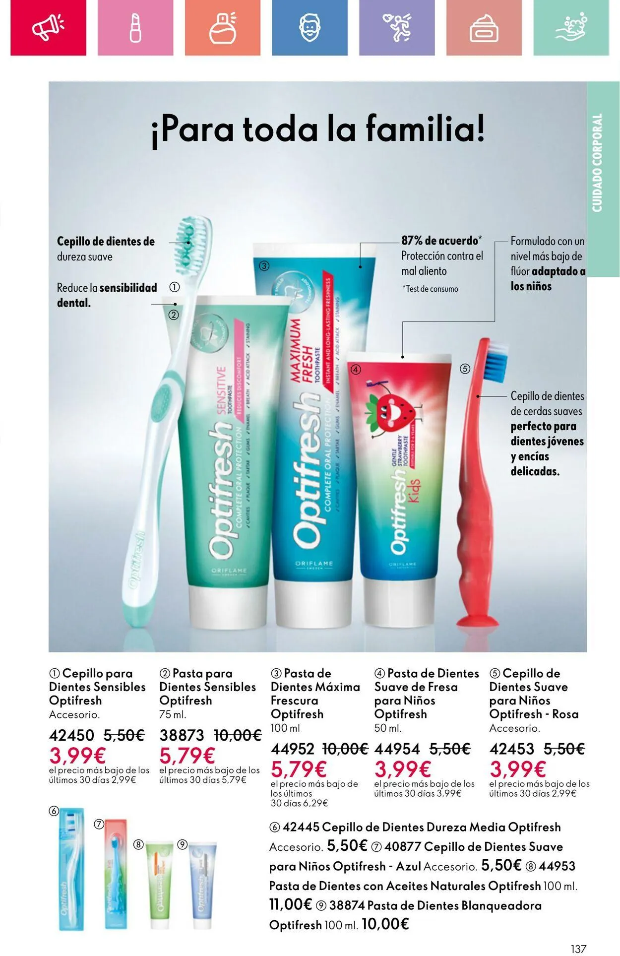 Catálogo de Oriflame Oferta actual 9 de marzo al 29 de marzo 2025 - Página 137