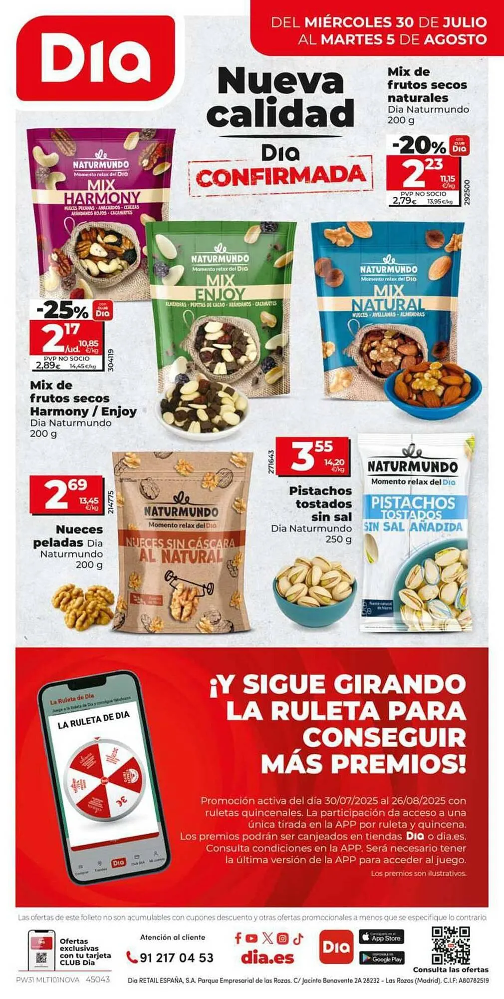 Catálogo de Folleto Dia 30 de julio al 5 de agosto 2025 - Página 16