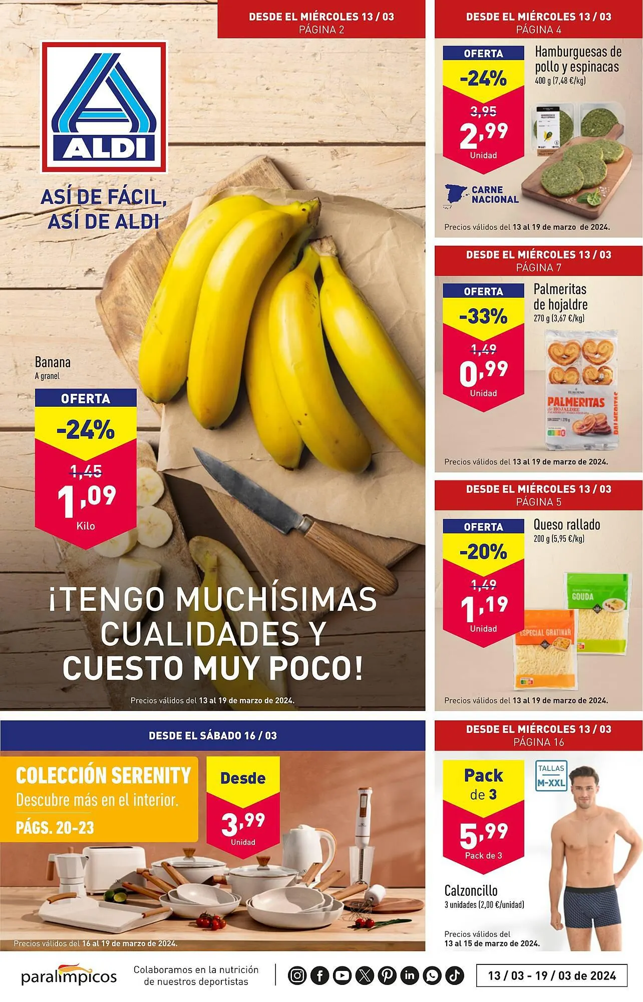 Catálogo de Folleto ALDI 13 de marzo al 19 de marzo 2024 - Página 1