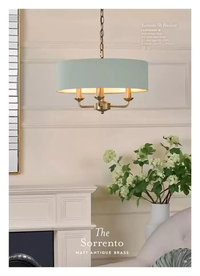 Catálogo de Lighting & Mirror Collection 12 de marzo al 31 de agosto 2025 - Página 75