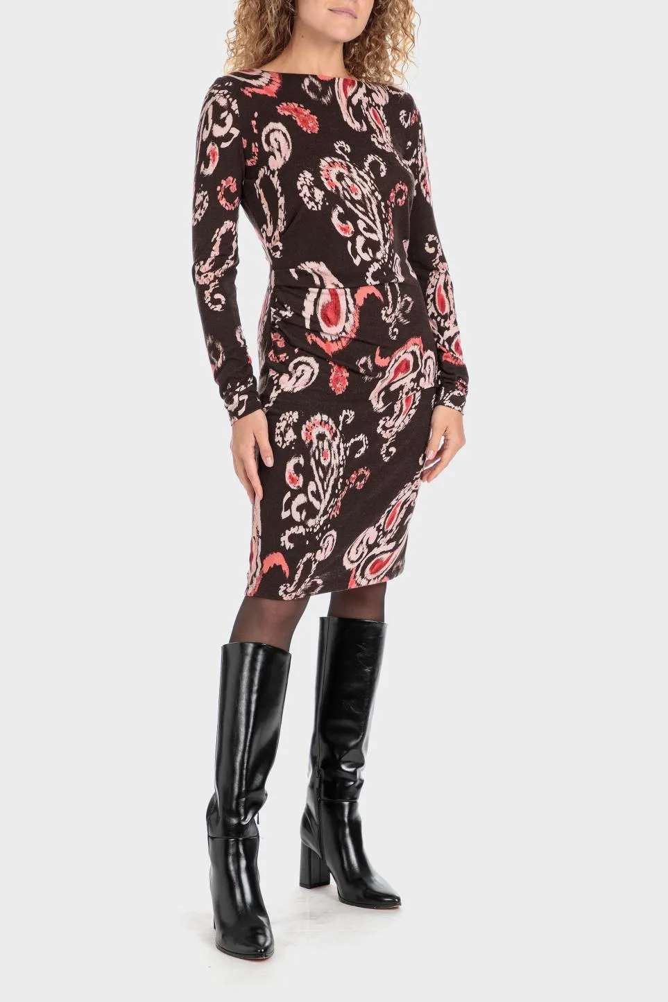 Robe imprimé cachemire