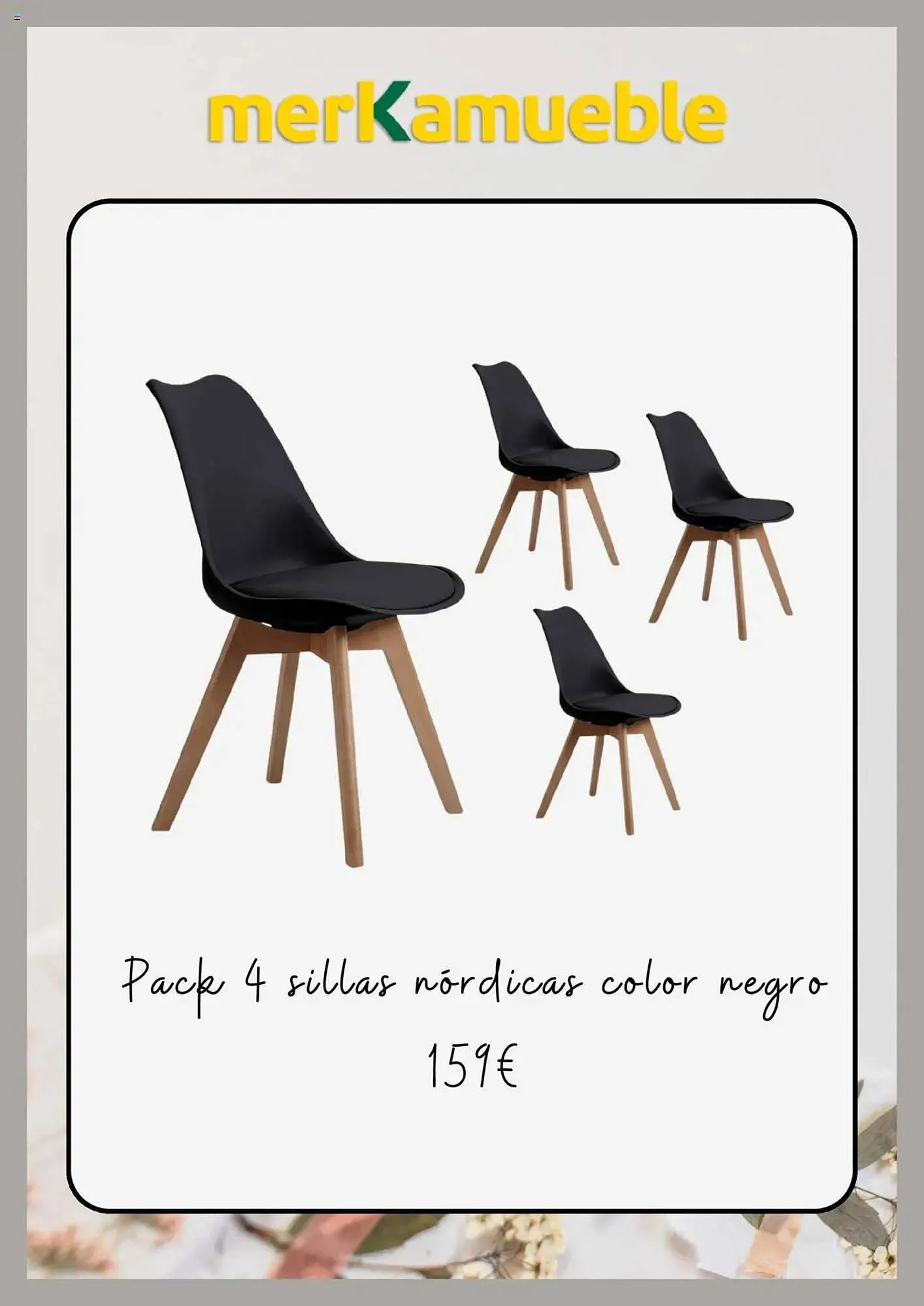 Catálogo de Folleto Merkamueble 5 de abril al 5 de mayo 2025 - Página 4