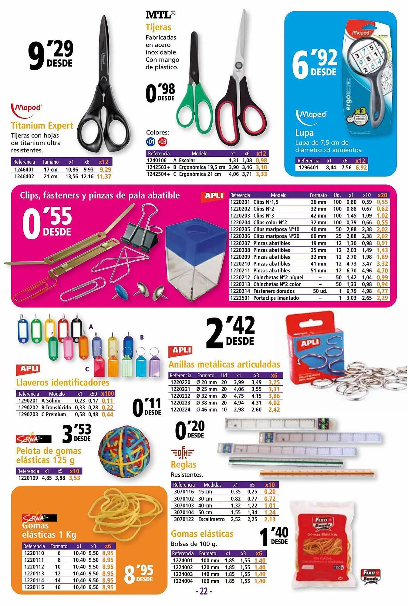 Catálogo de Folleto Folder 8 de mayo al 10 de octubre 2023 - Página 22
