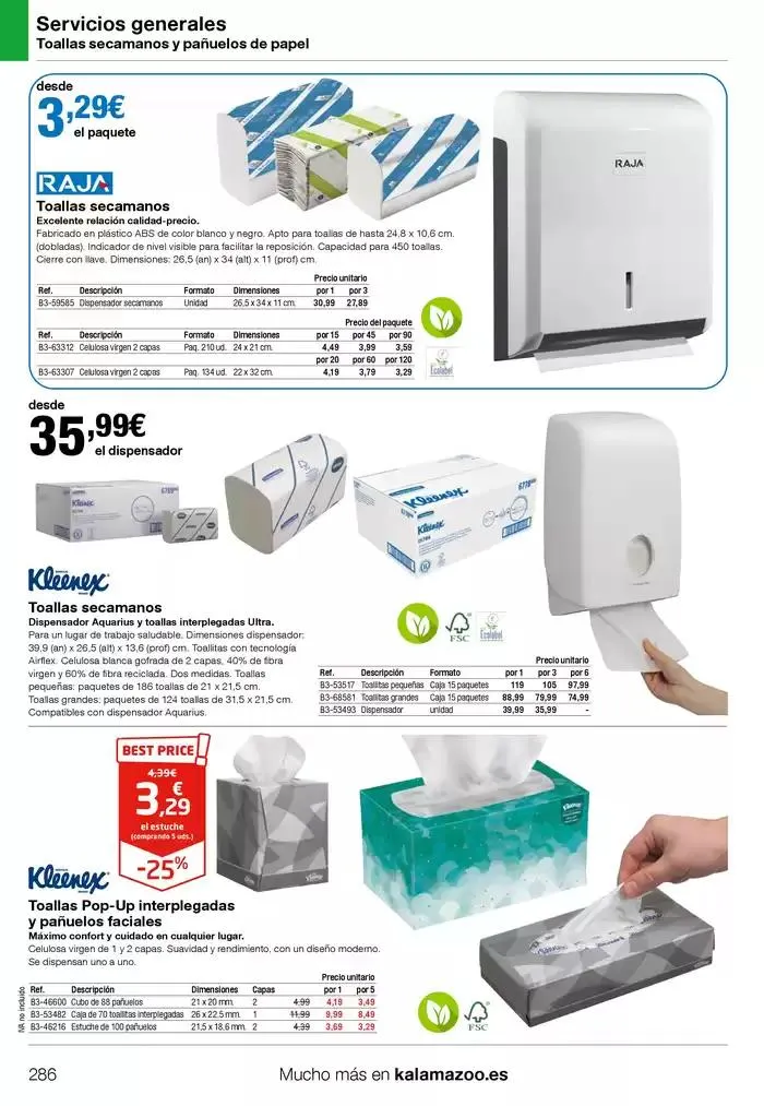 Catálogo de Staples Kalamazoo Catálogo General 9 de enero al 30 de septiembre 2025 - Página 286