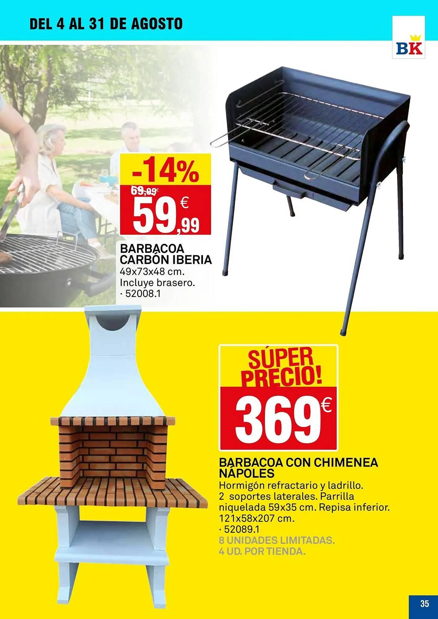 Catálogo de Folleto Bricoking 14 de agosto al 31 de agosto 2025 - Página 35