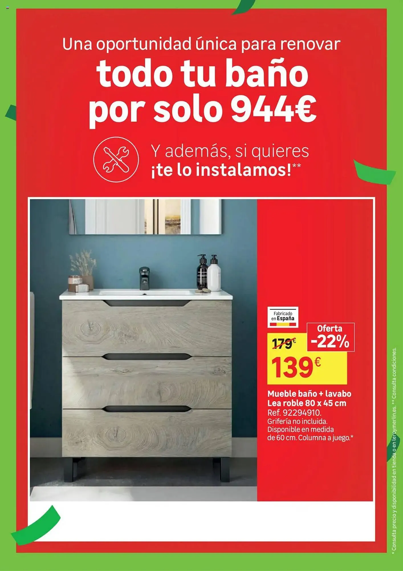 Catálogo de Folleto Leroy Merlin 24 de junio al 21 de julio 2025 - Página 62