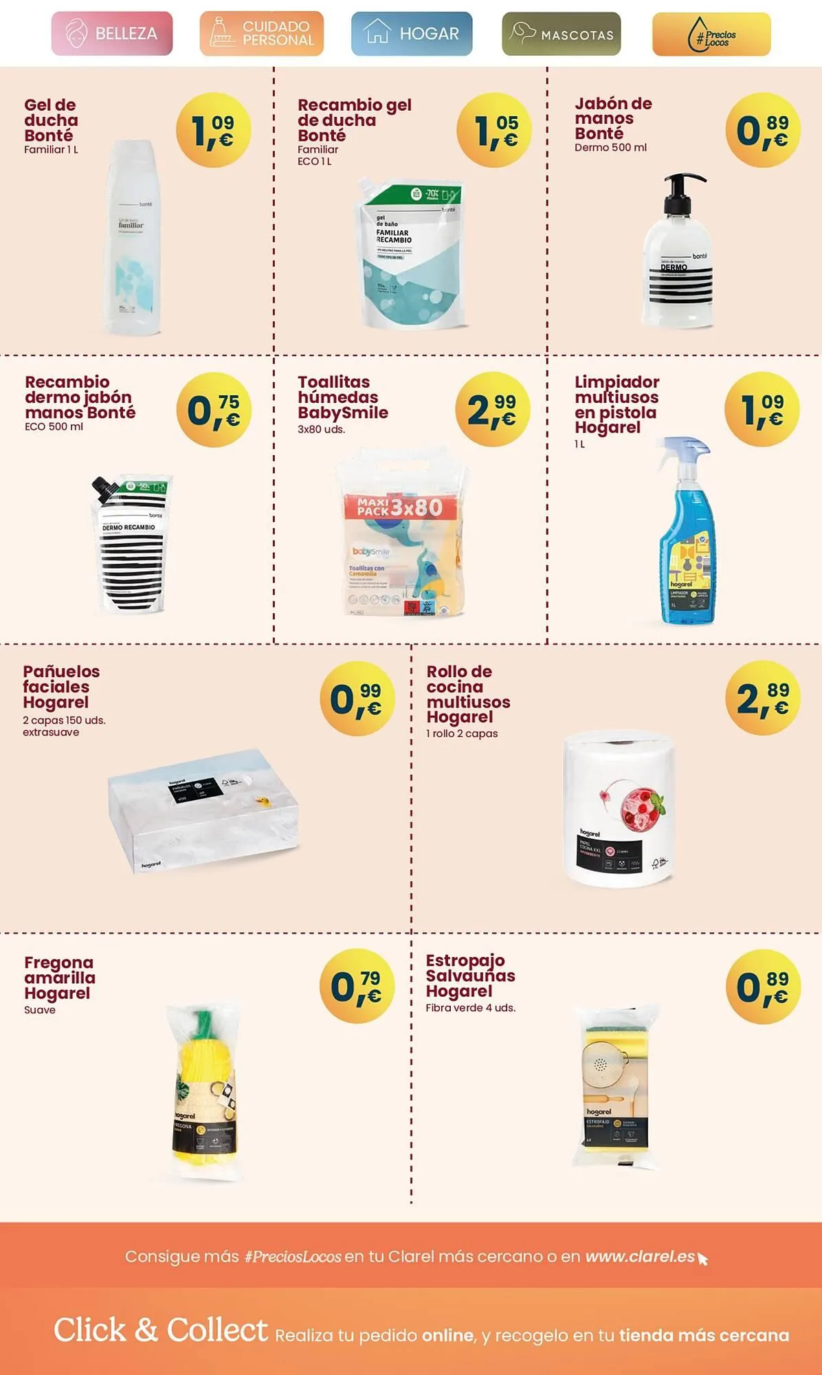 Catálogo de Folleto Clarel 4 de marzo al 17 de marzo 2026 - Página 14