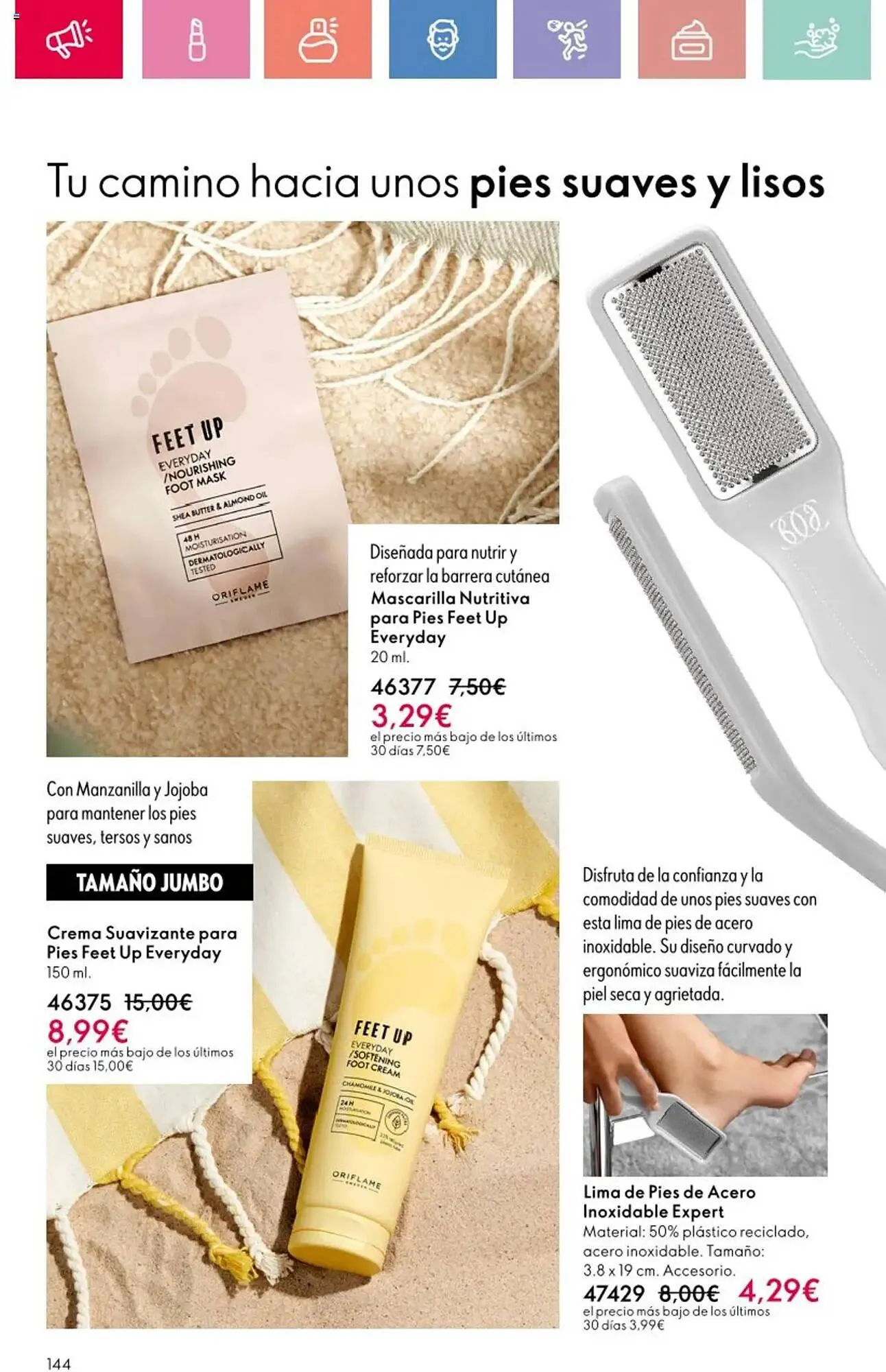 Catálogo de Folleto Oriflame 22 de junio al 12 de julio 2025 - Página 144